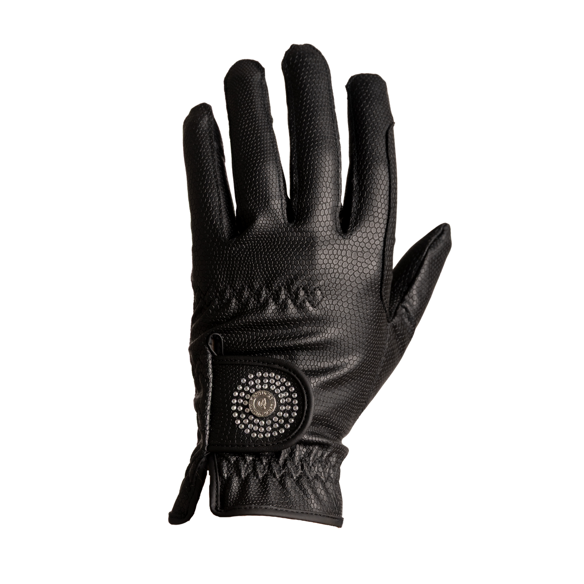 Reithandschuhe Grip Glitzer