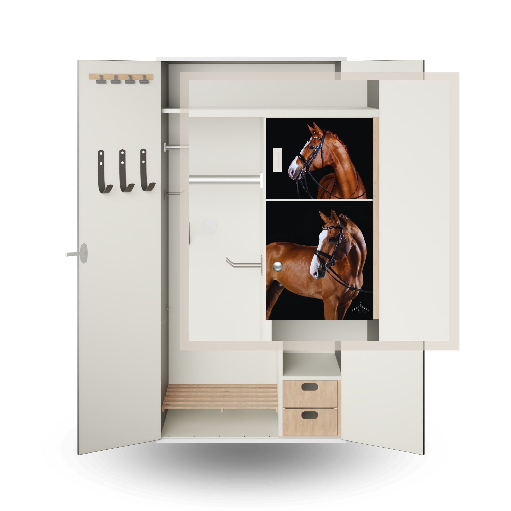 Innenfach Folie personalisiert mit eigenen Fotos