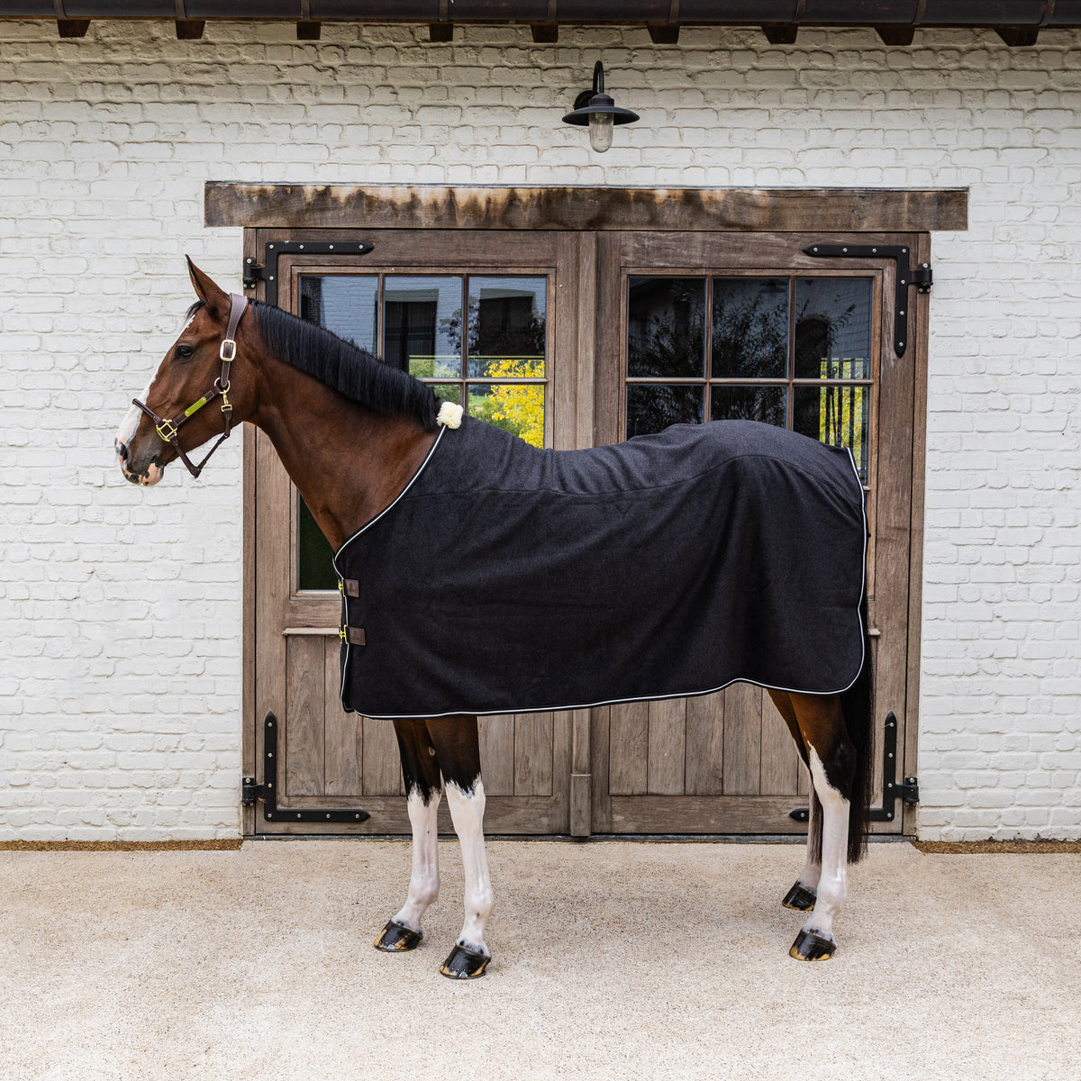 Abschwitzdecke Fleece Melange 125 5