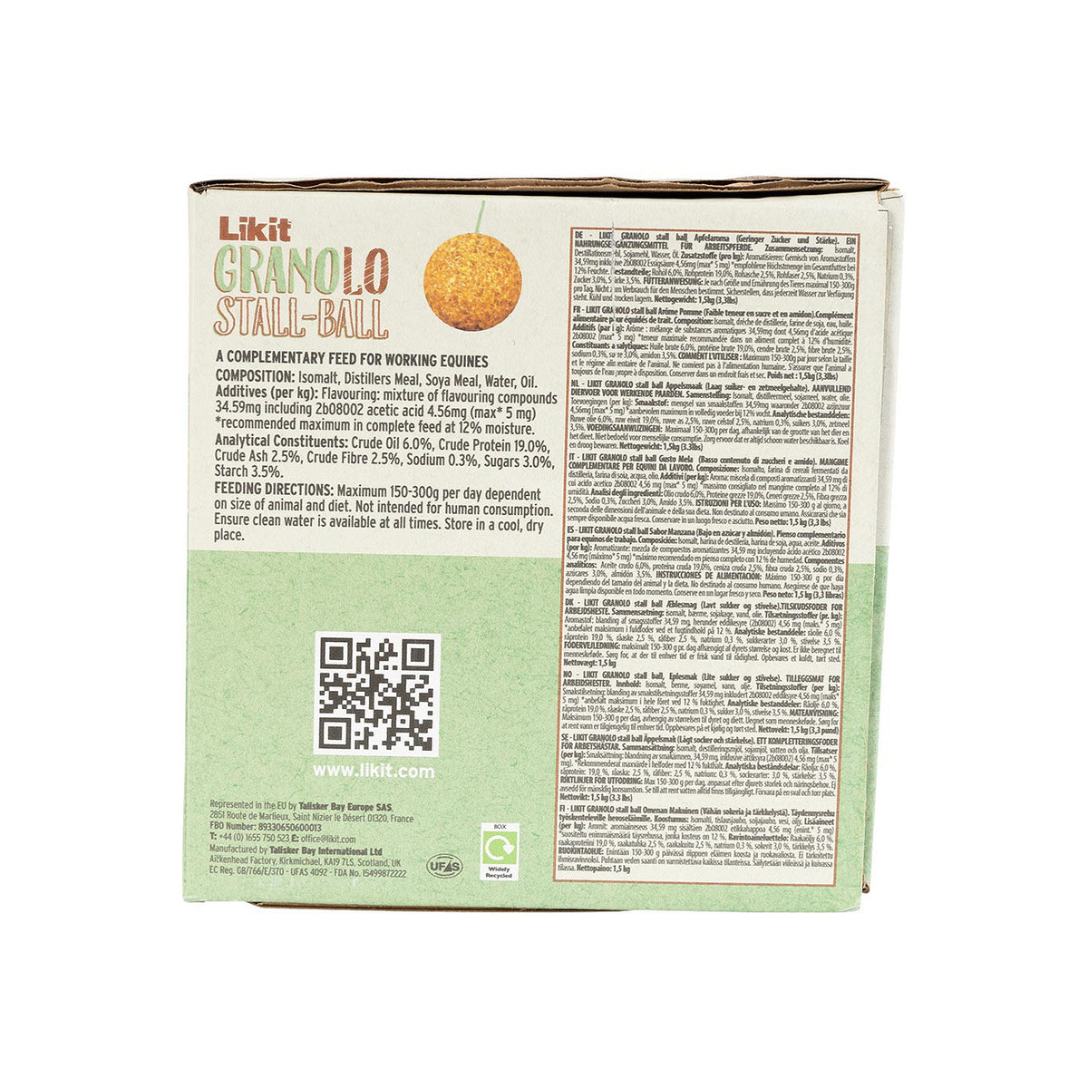 Likit GranoLo Stallball 1,5 kg