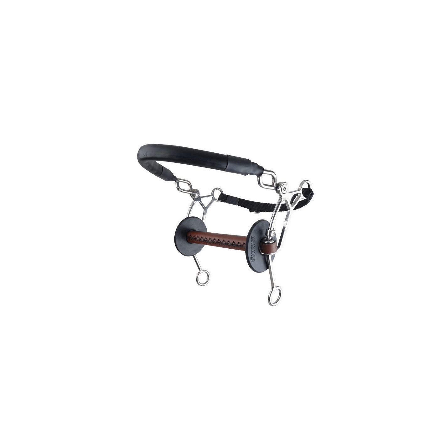 Ledergebiss Hackamore Kombination lang