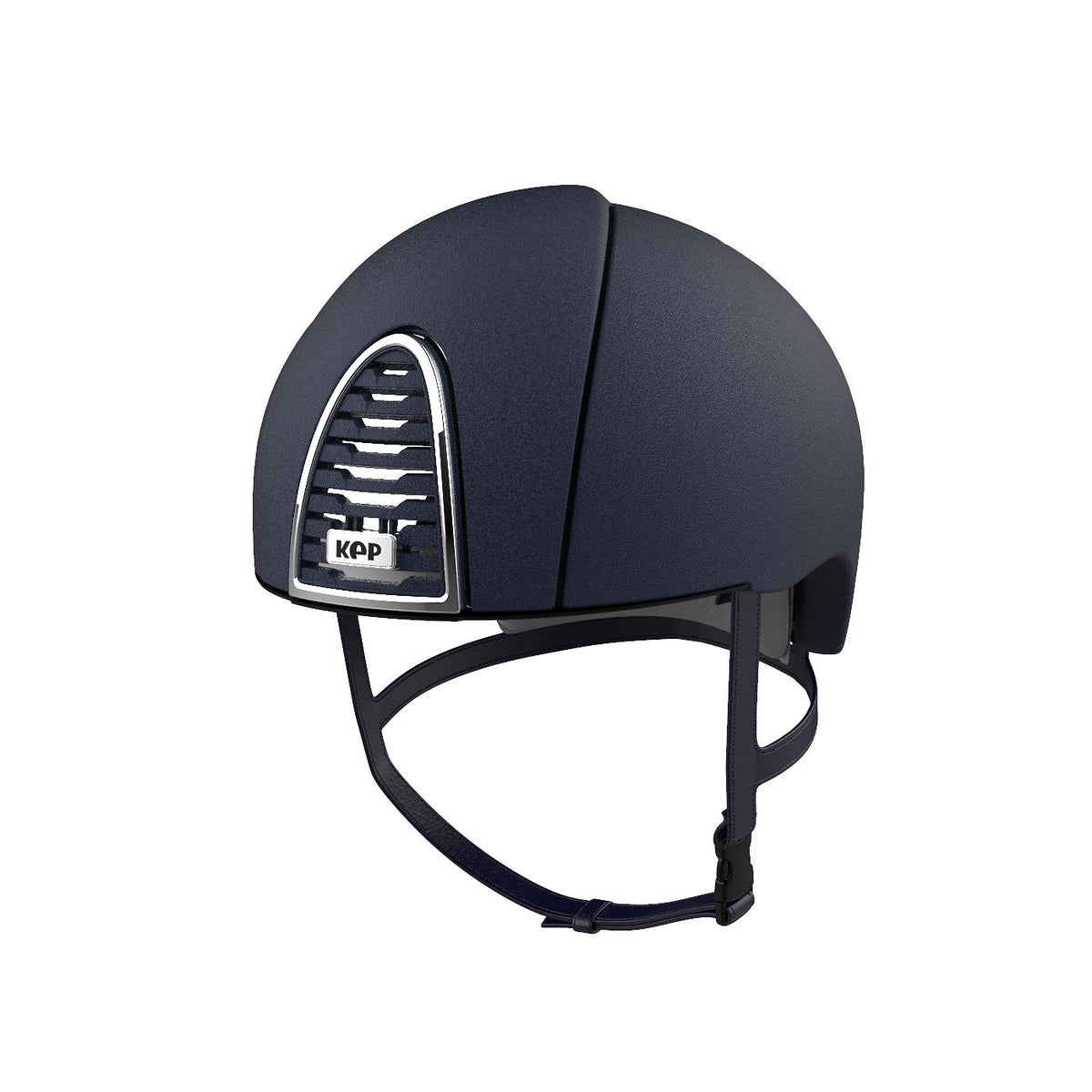 KEP Cromo Jockey textured frame chrome,grid black