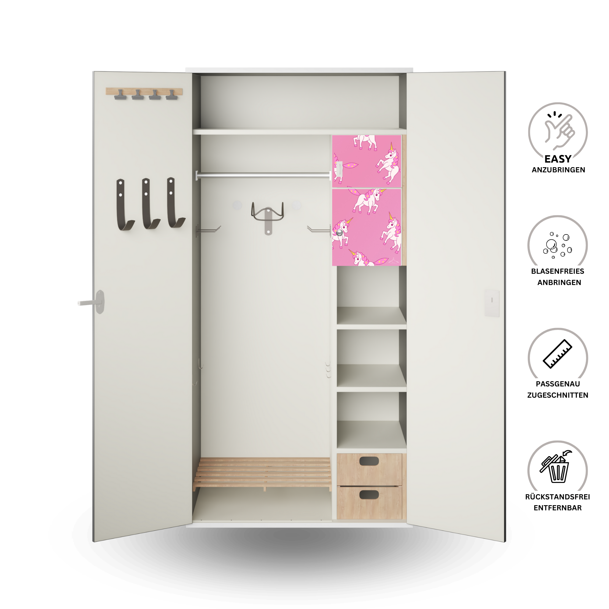 Innenfach Folie "Unicorn"