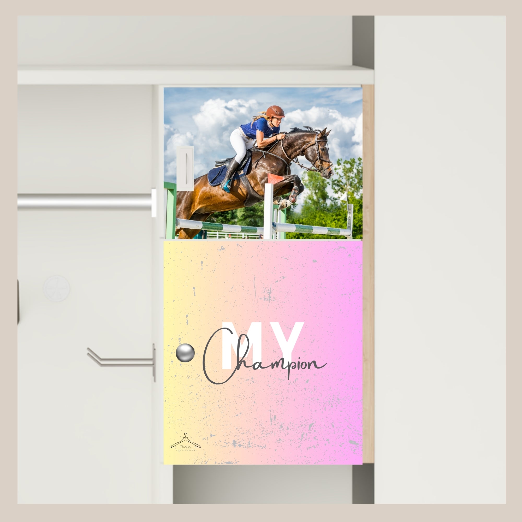 Innenfach Folie "My Champion" personalisiert