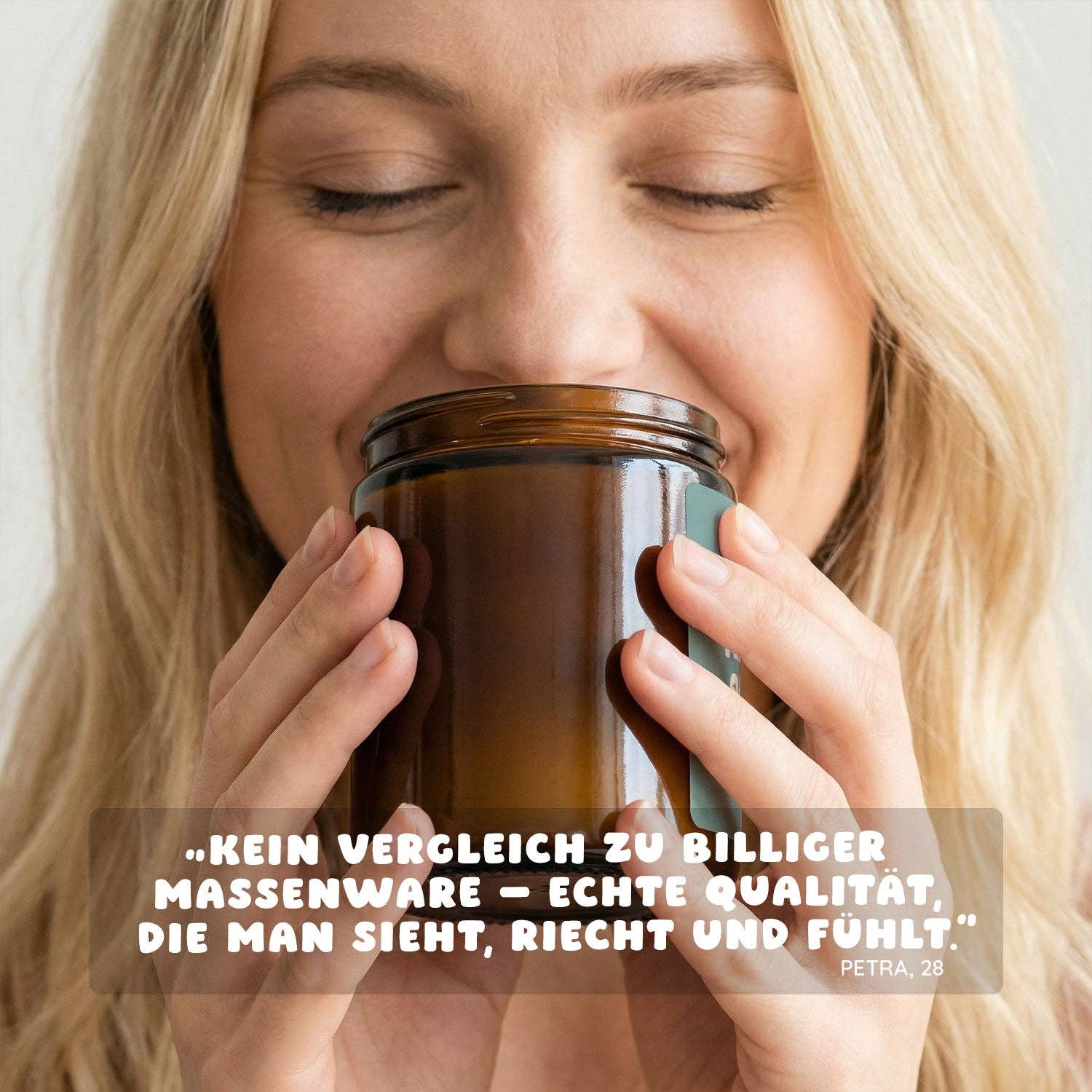 Vanille Duftkerze - Horse owners: powered by caffeine and horse kisses