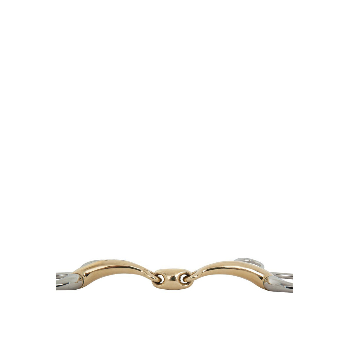 BR Baucher-Trense doppelt gebrochen Soft Contact 12 mm Cheeks 110 mm