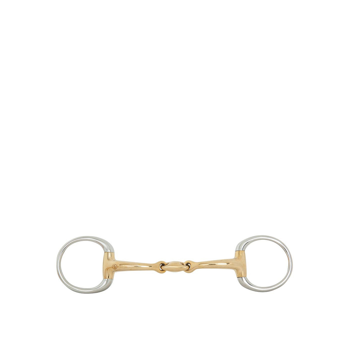 BR Unterlegtrense doppelt gebrochen Soft Contact 12 mm Ø 50 mm (Olivenkopftrense)