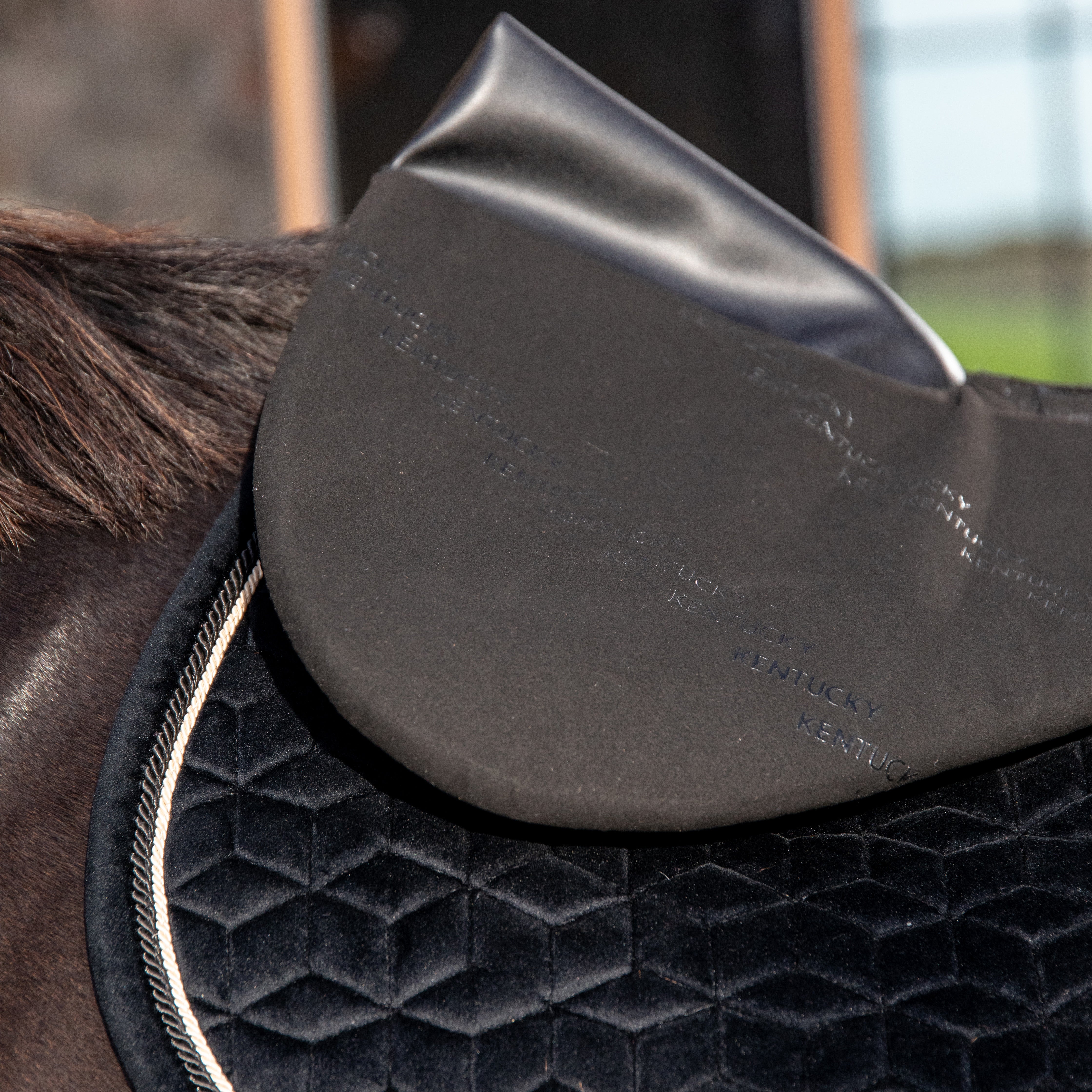 Sattelpad Impact Equalizer Antraciet