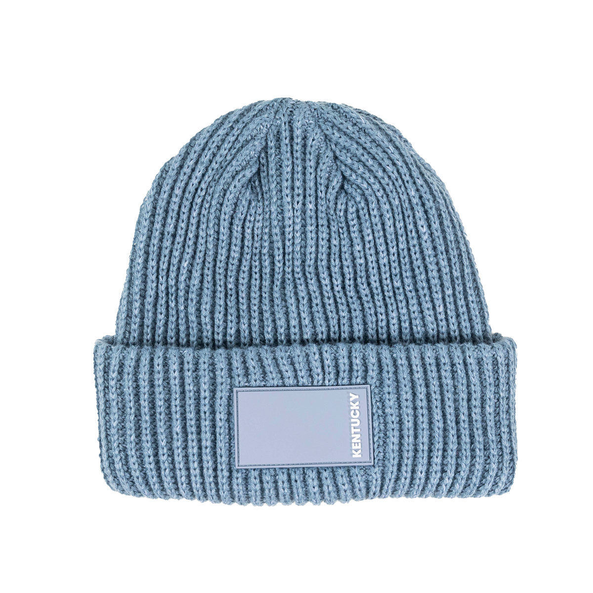 Beanie mit gummiertem Logo