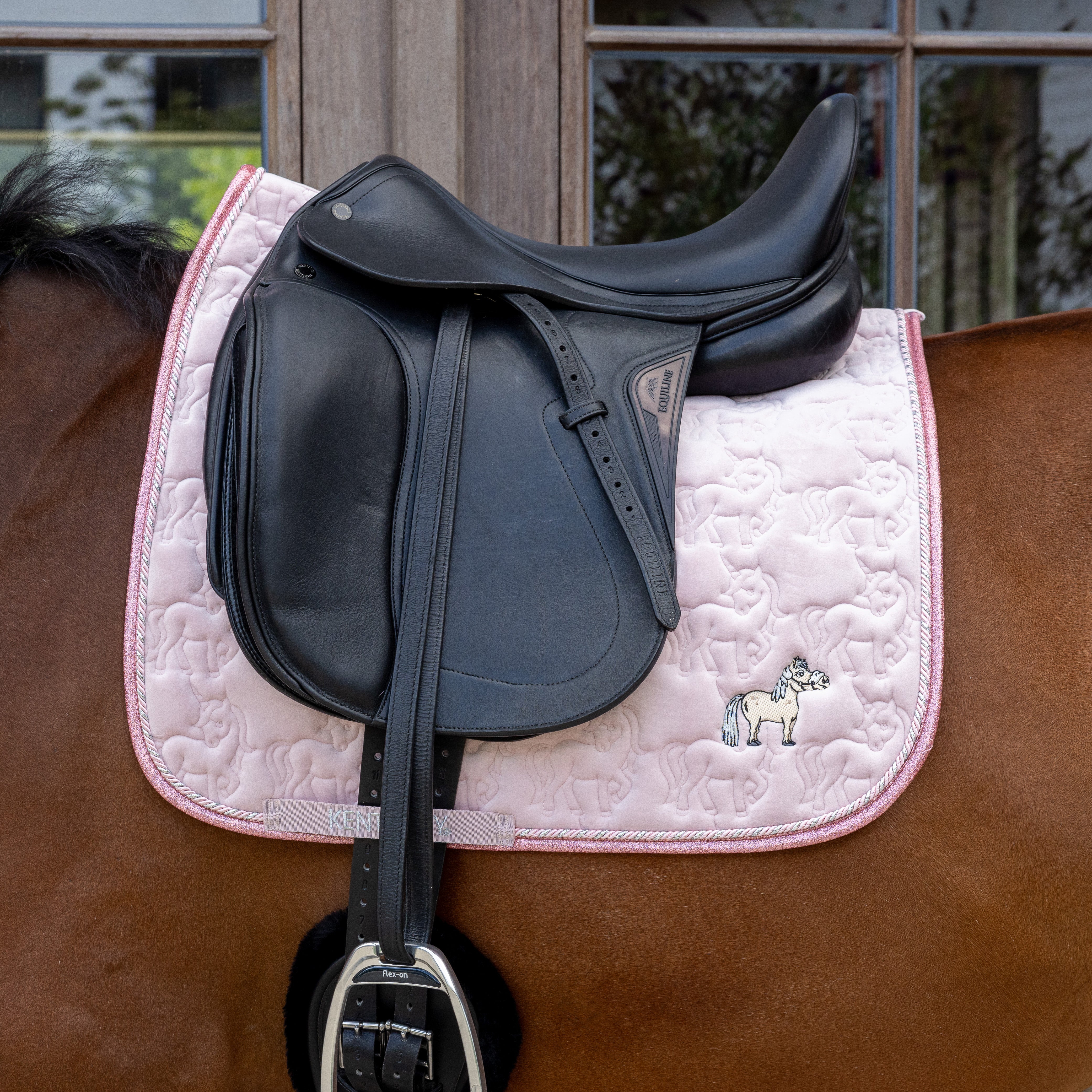 Sattelpad Glitzer
