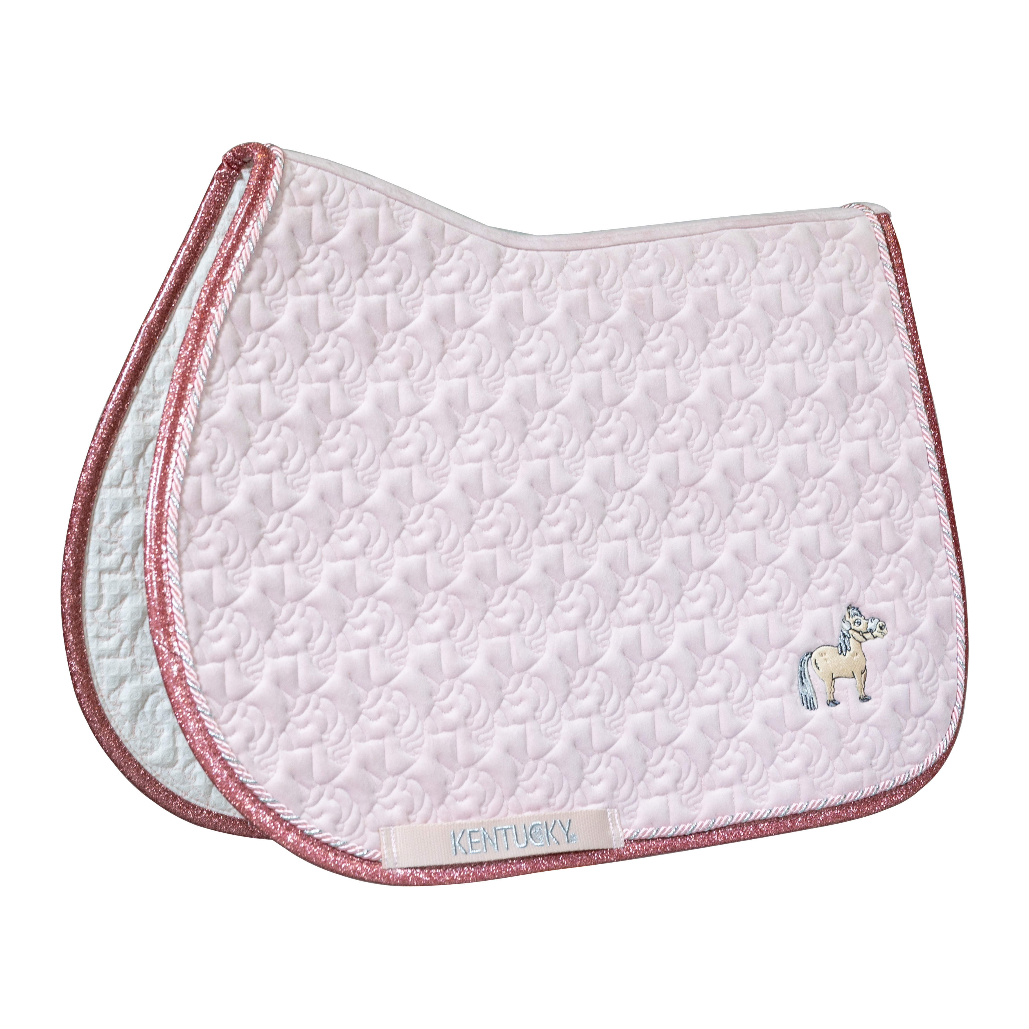 Sattelpad Kopf Glitzer