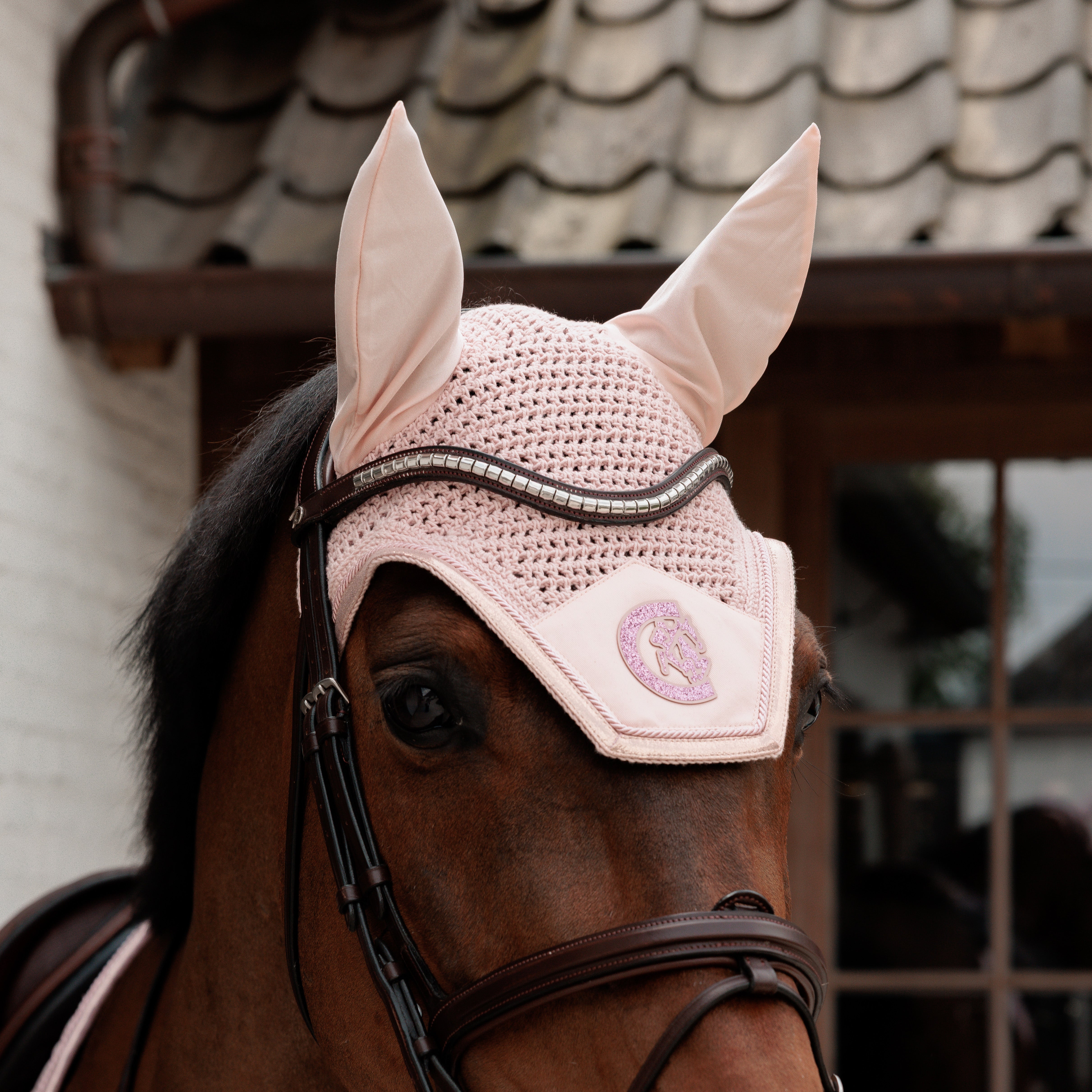 Fliegenhaube Wellington Glitzer Sparkling