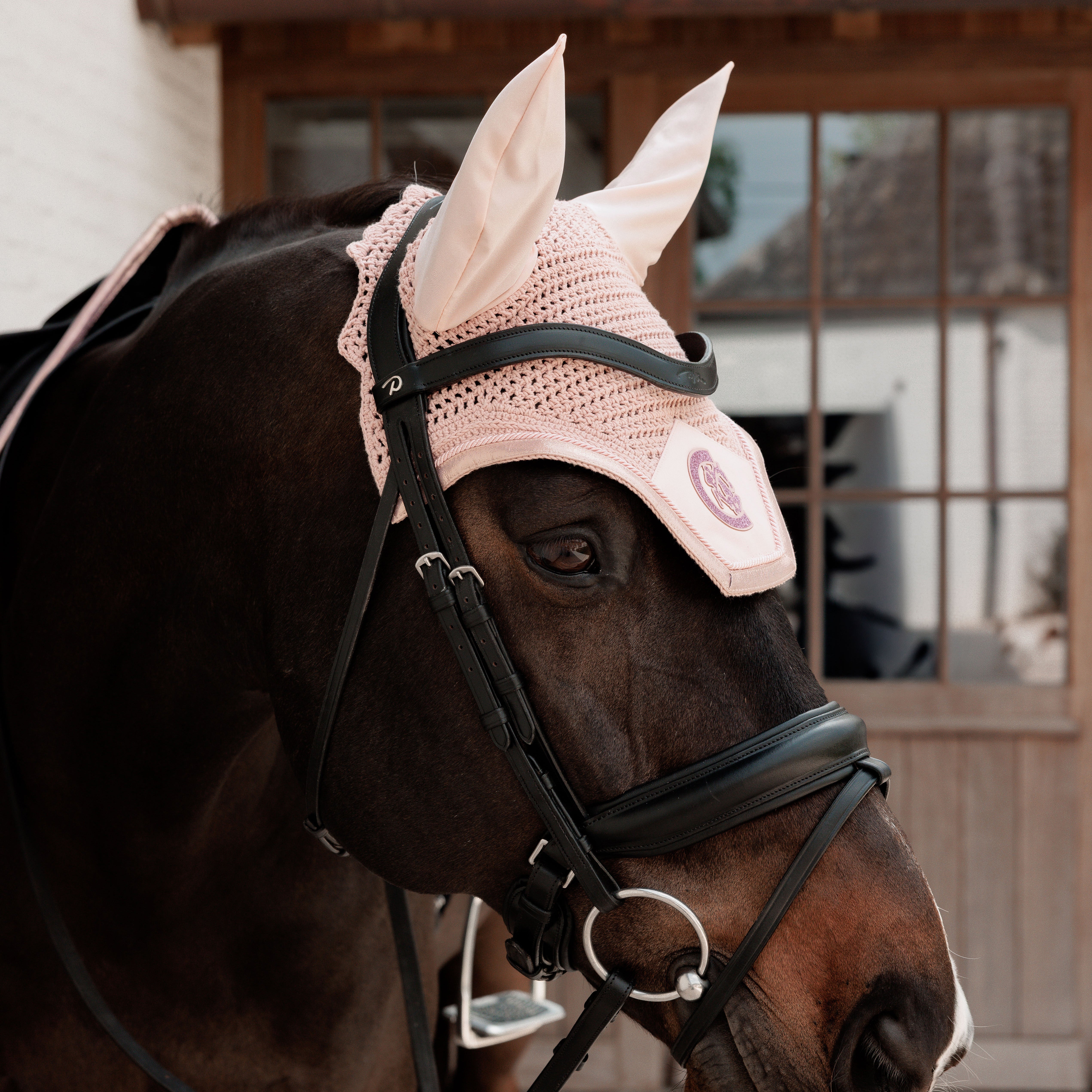 Fliegenhaube Wellington Glitzer Sparkling