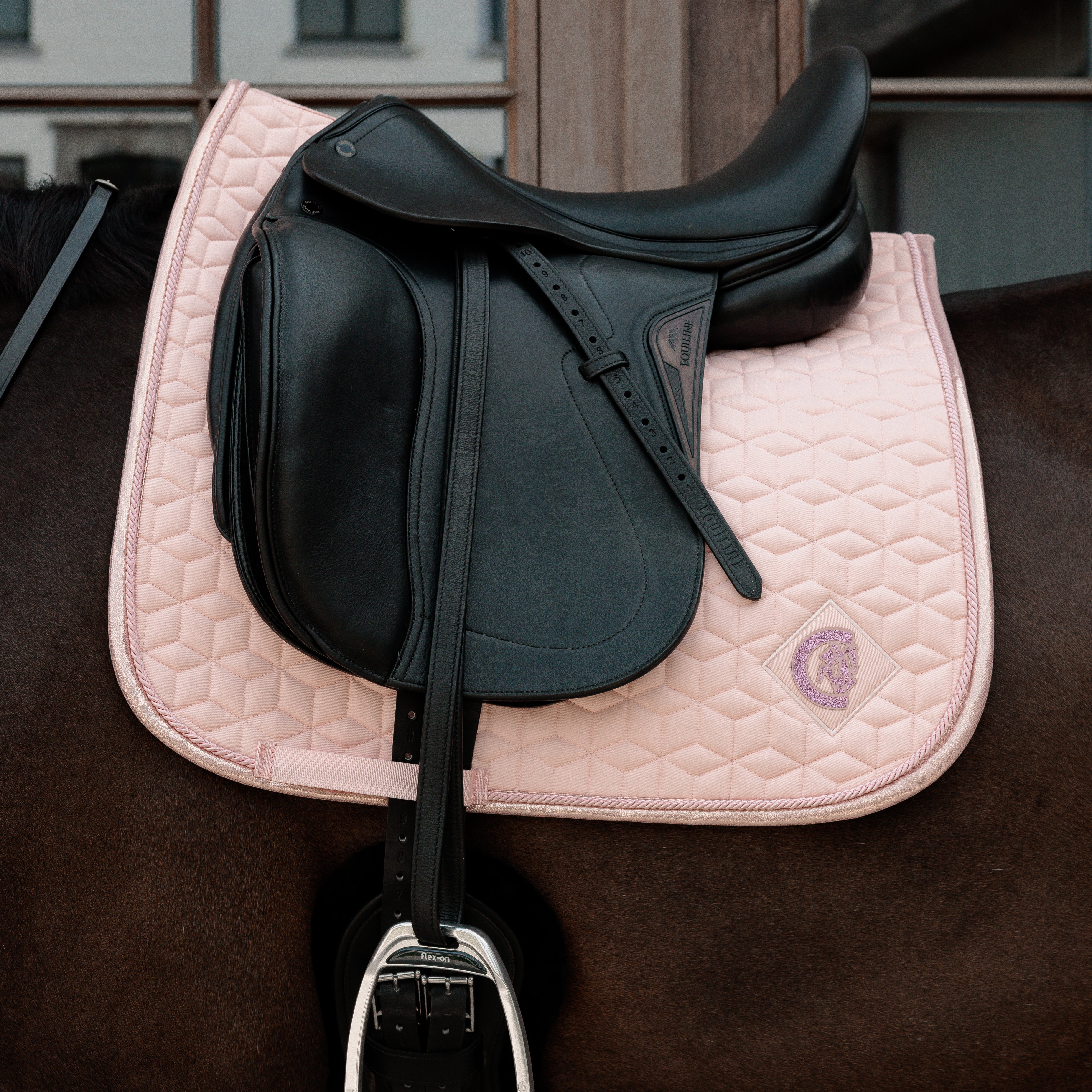 Sattelpad Glitzer Sparkling