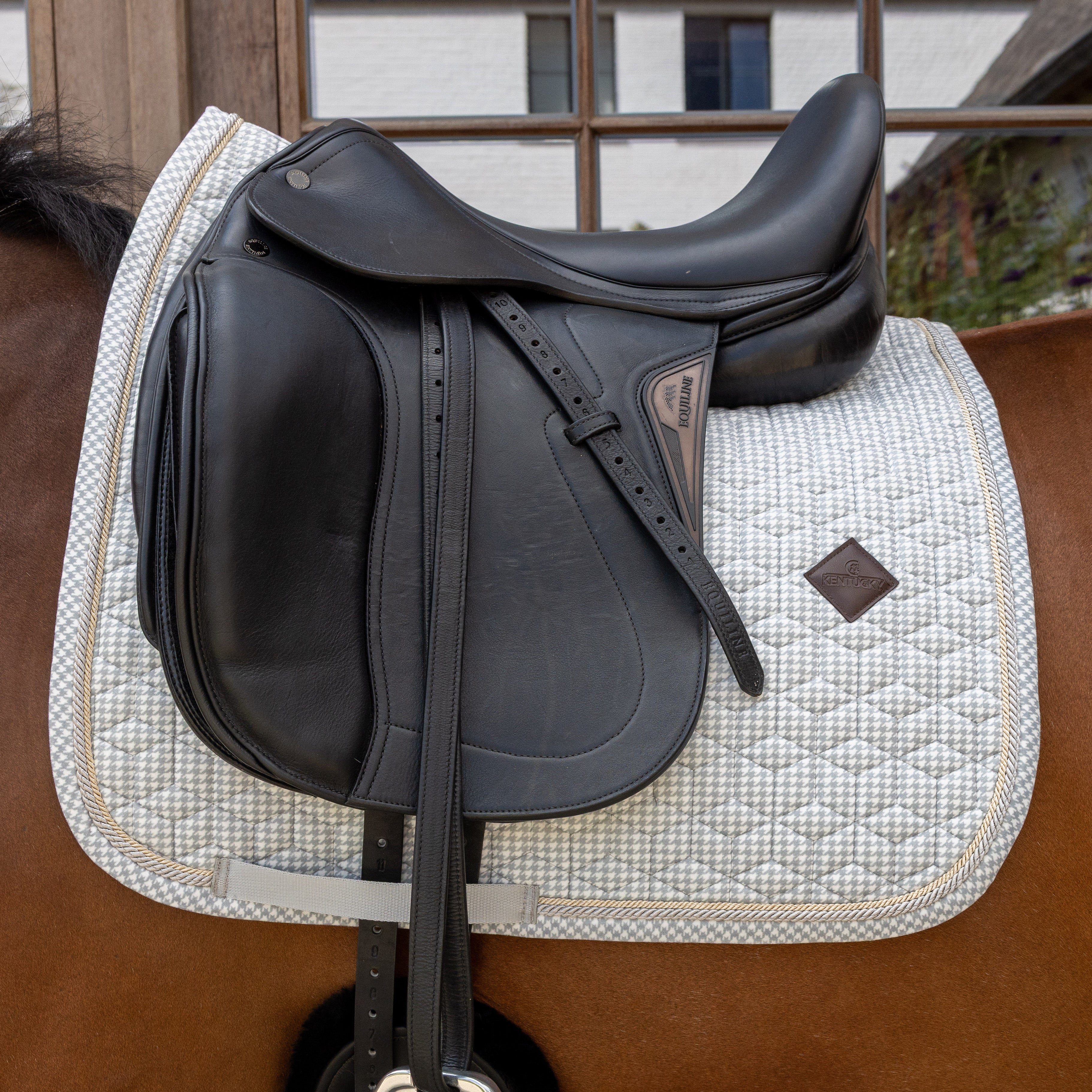 Sattelpad Samt Druck