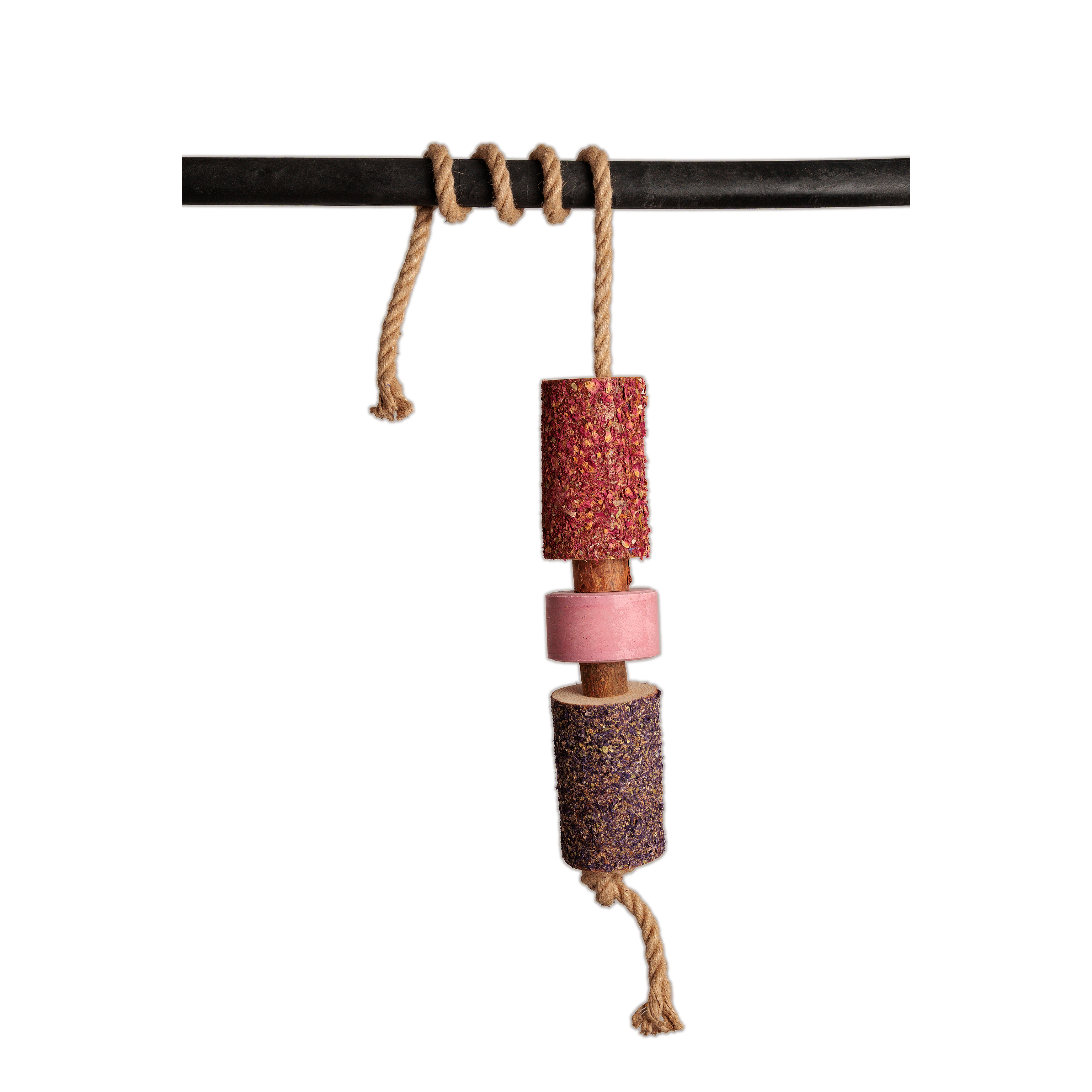 Wooden Relax Pferd Toy Salt Lick