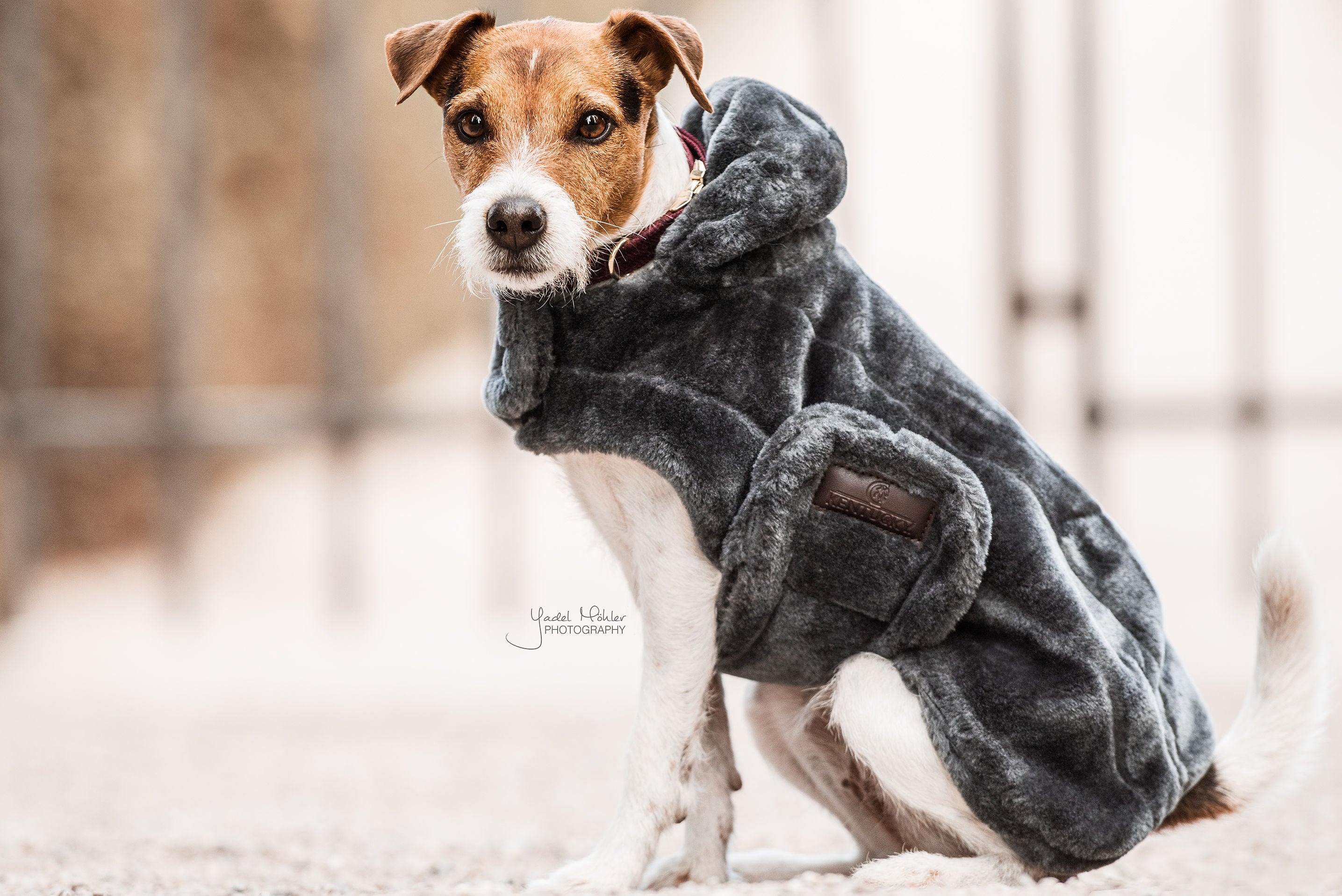Hundemantel Fake Fur L