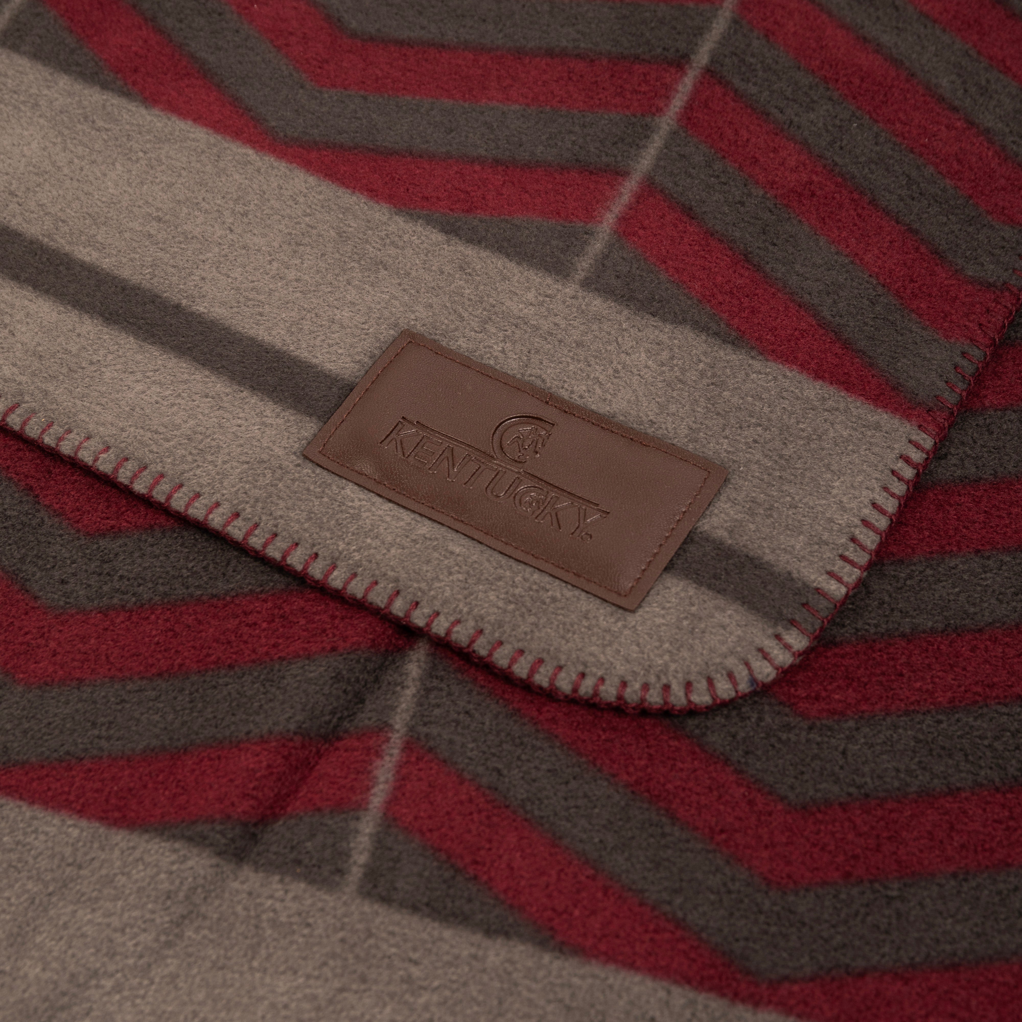Schwer Fleece Decke Square Fishbone   140x120cm