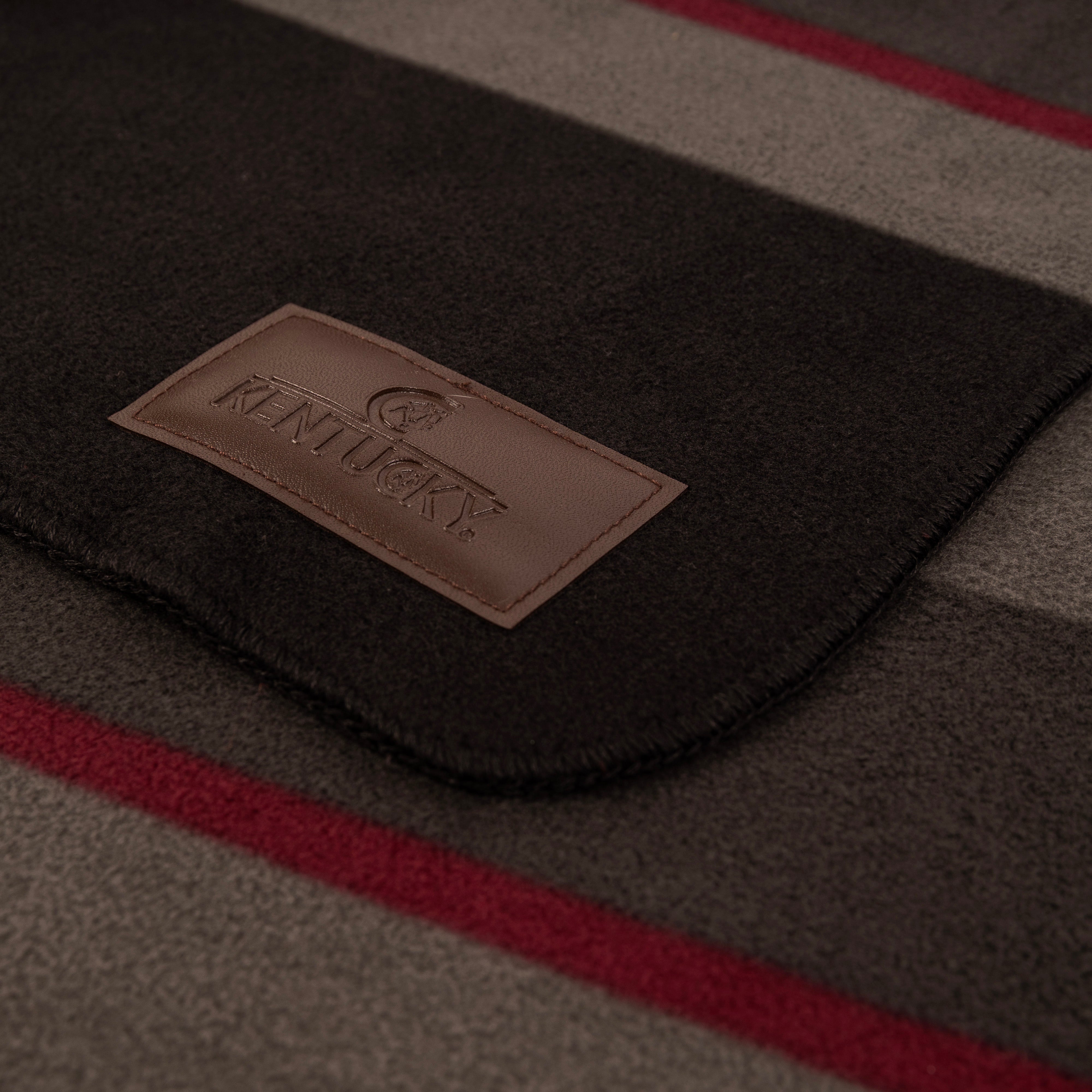 Schwer Fleece Decke Square Stripes   140x120cm