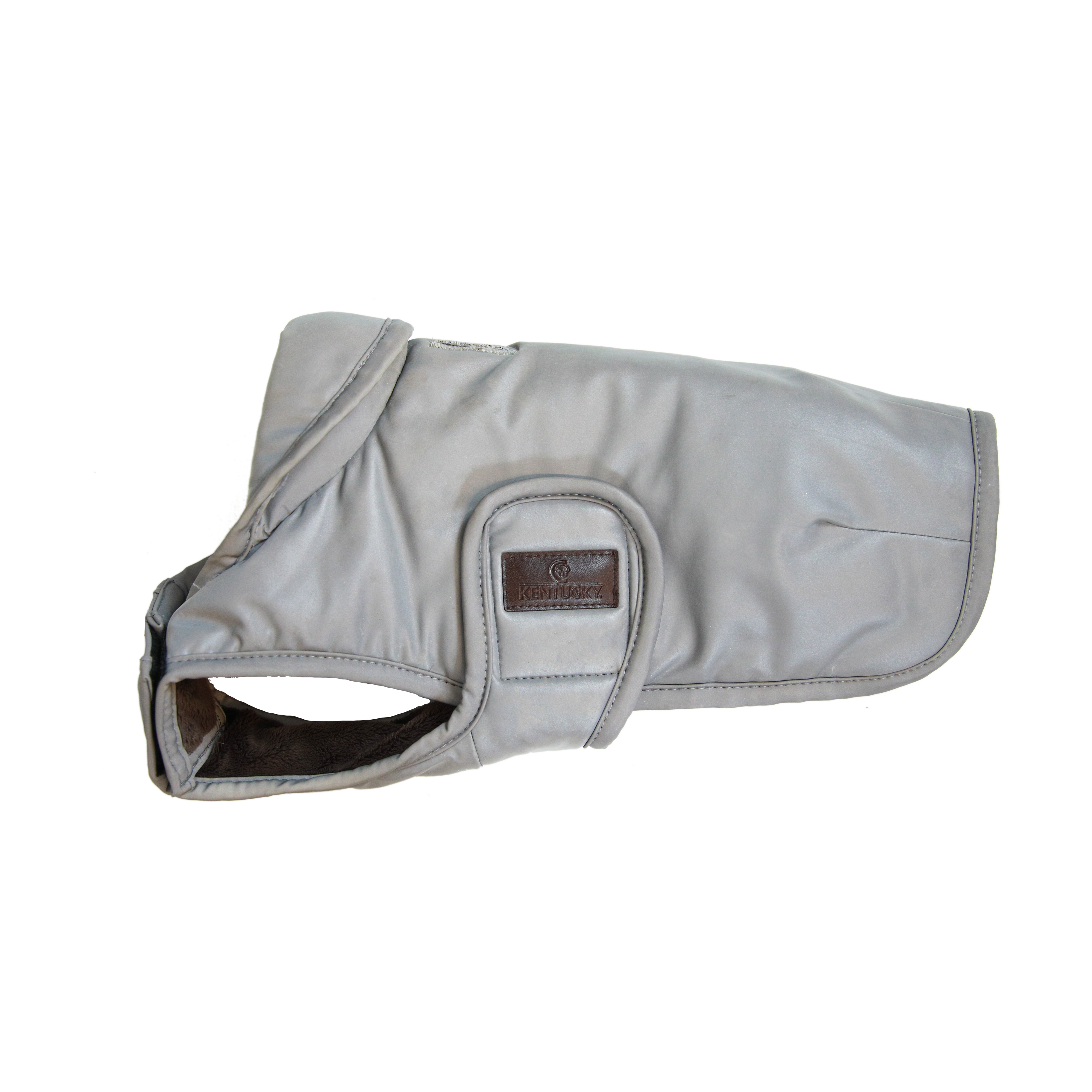 Hundemantel Reflektierend & Water Repellent Belly Cover Silver150g