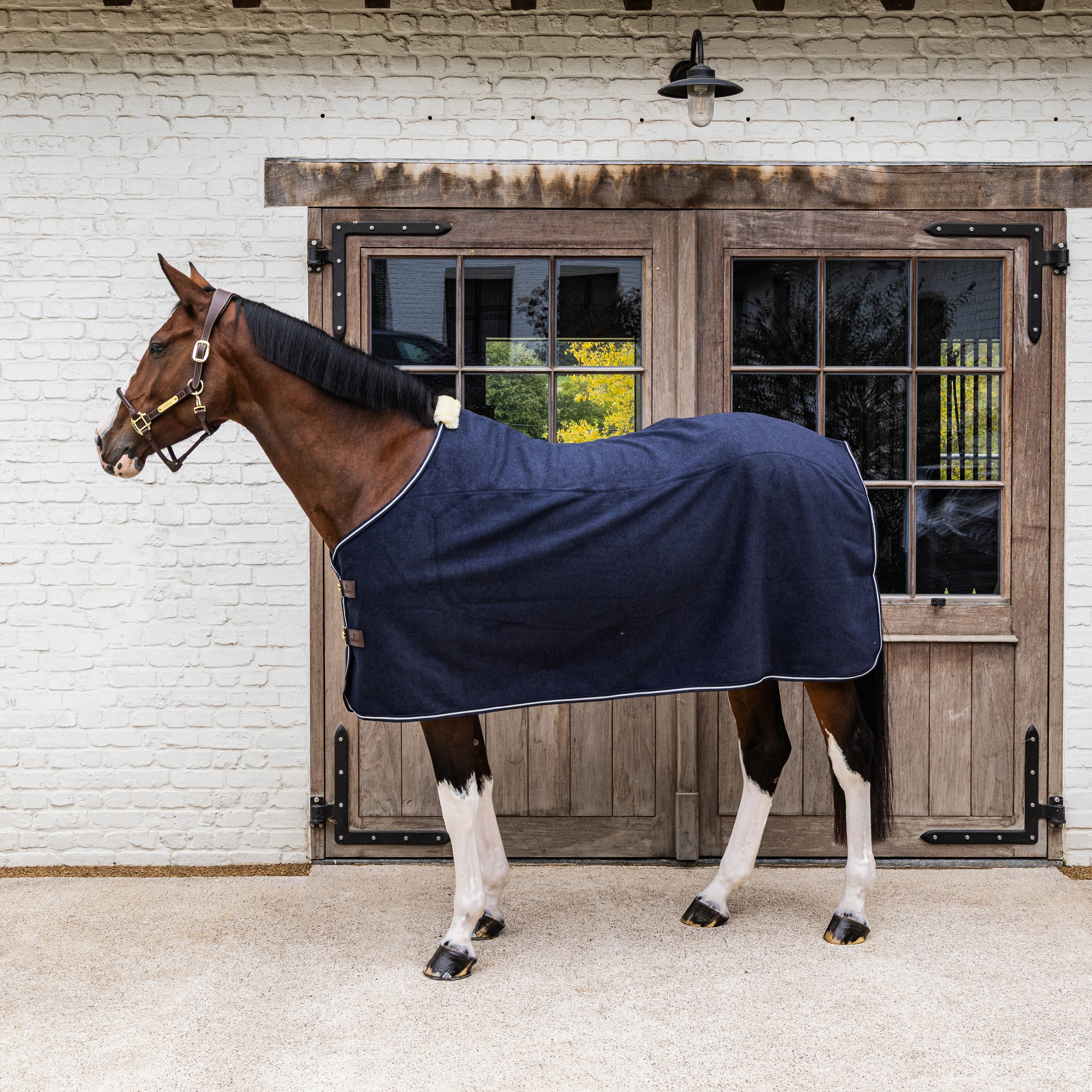 Fleece Decke Schwer Melange