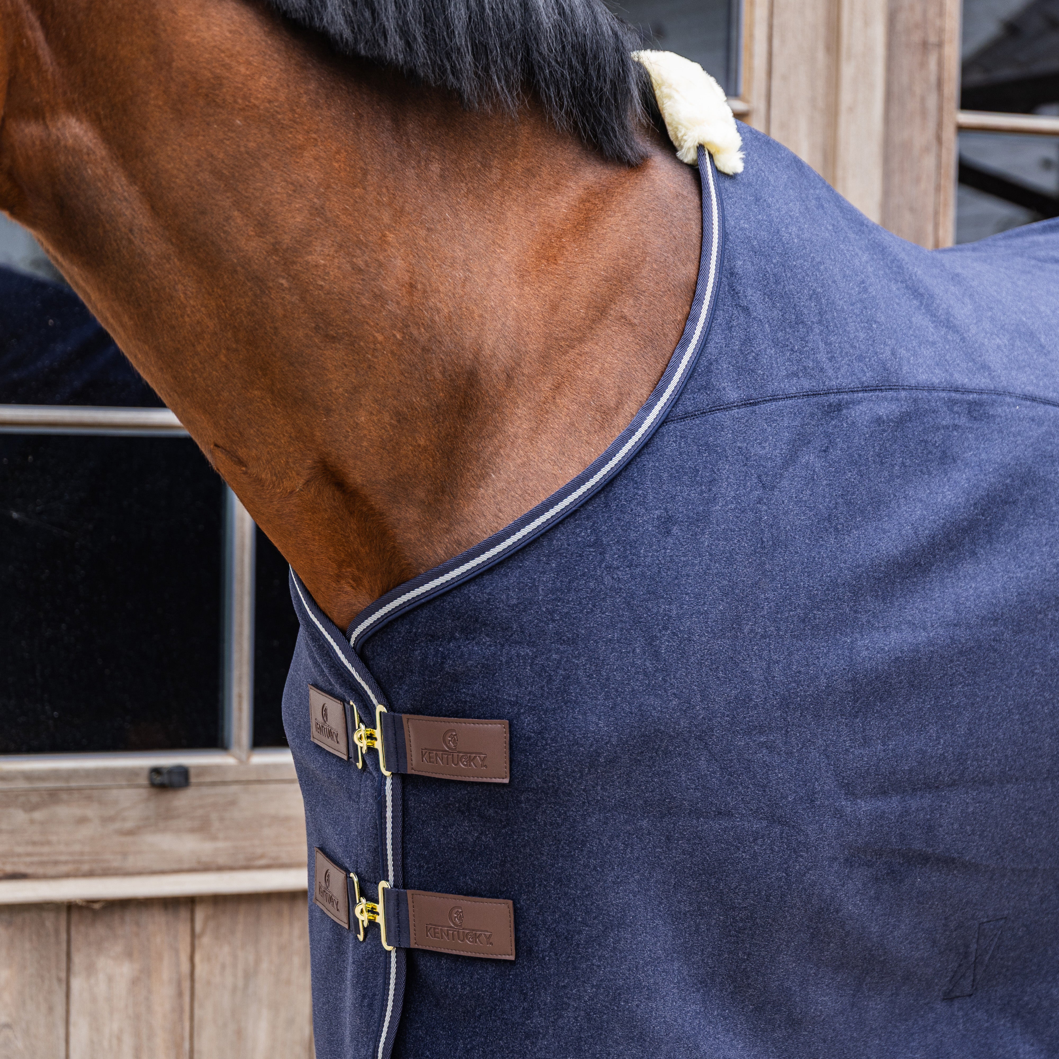 Fleece Decke Schwer Melange