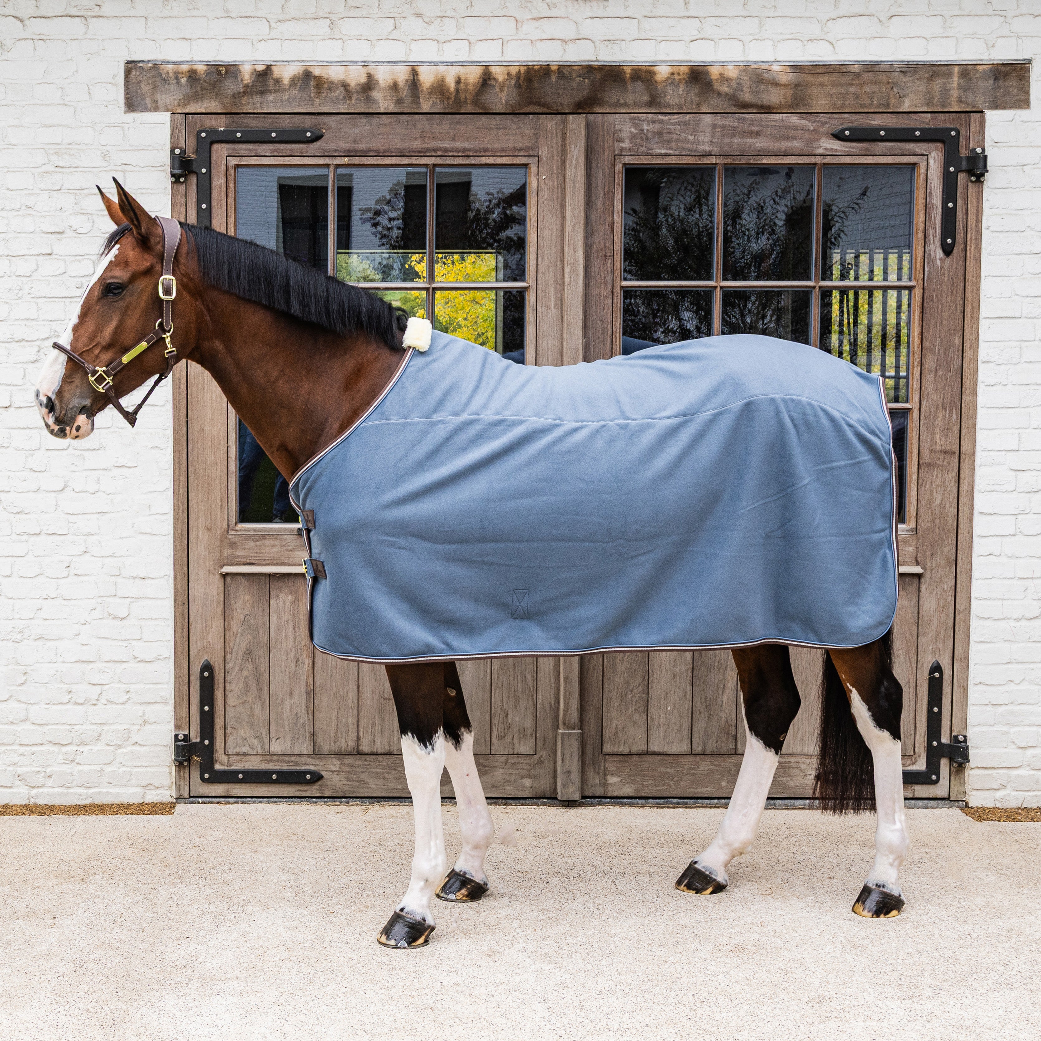 Fleece Decke Schwer Melange