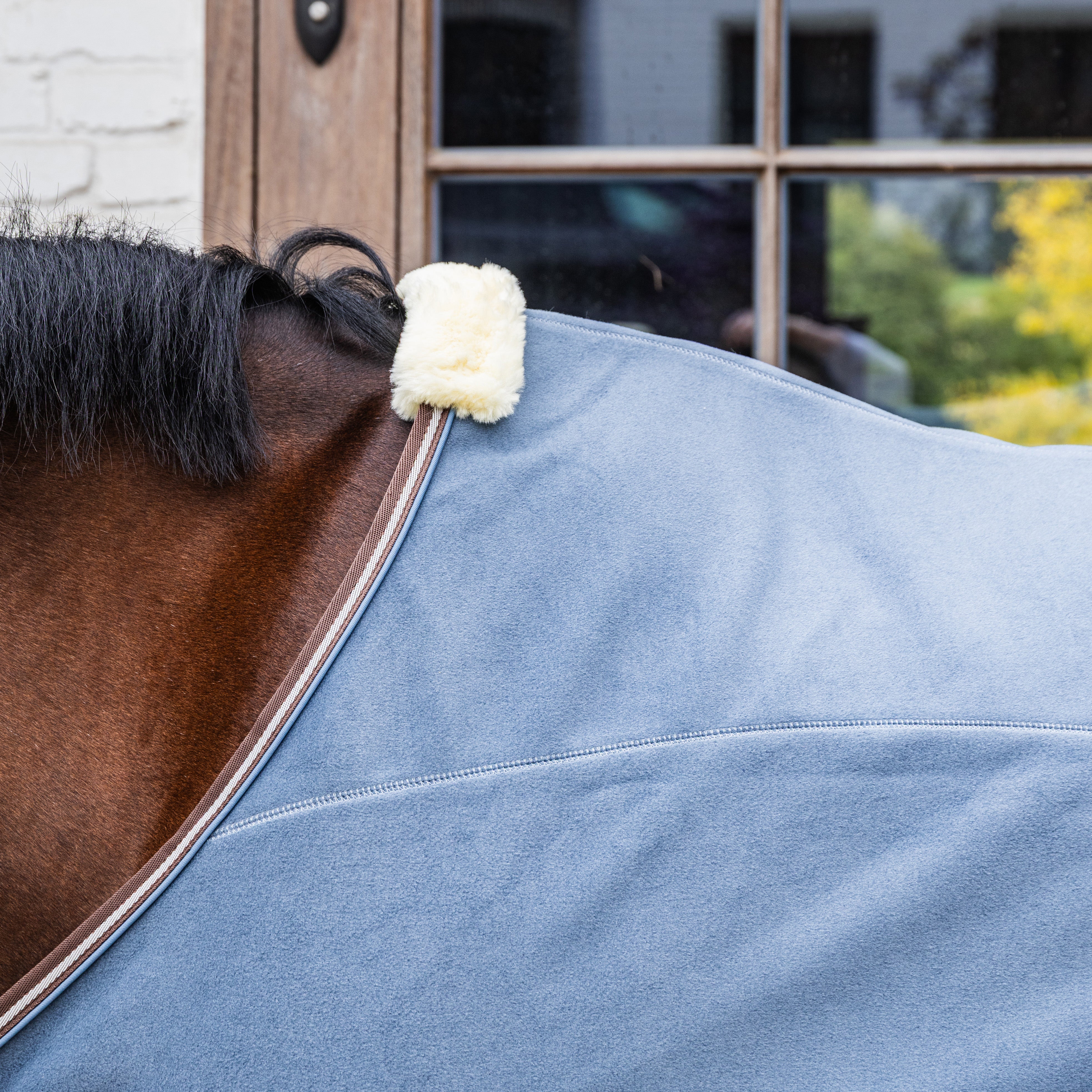 Fleece Decke Schwer Melange