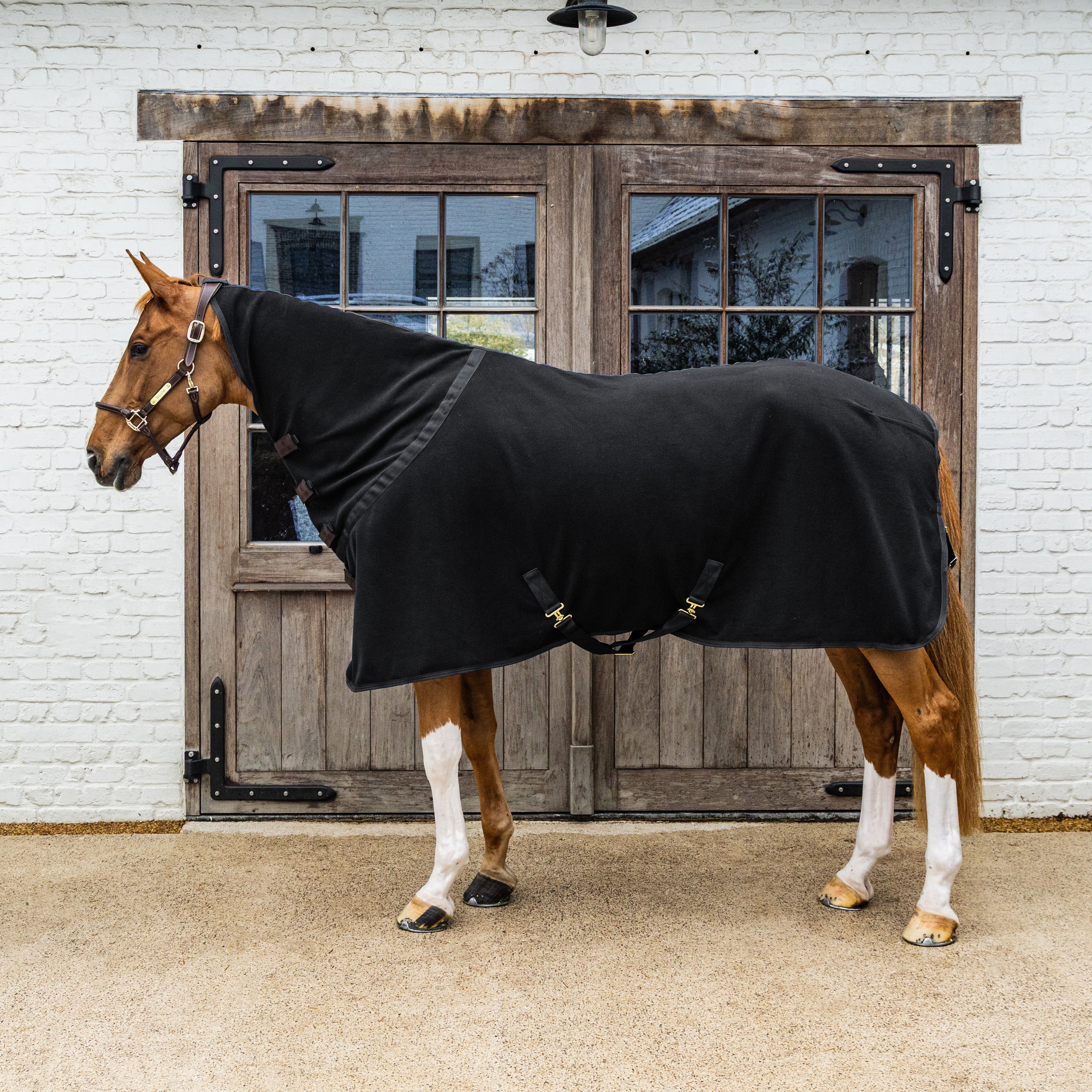Fleece Decke Hals