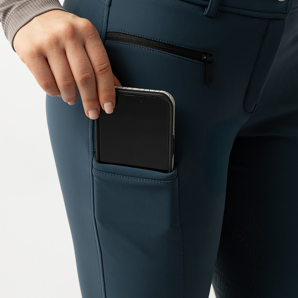 BR Softshell-Reithose Liana Damen Silikonbesatz