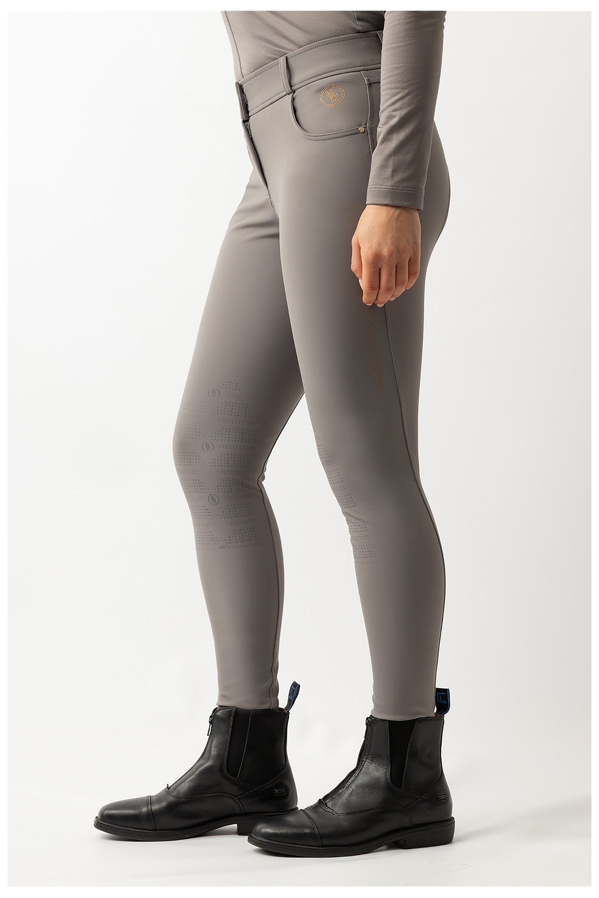 BR Reithose Lendsey Damen Silikon Kniebesatz