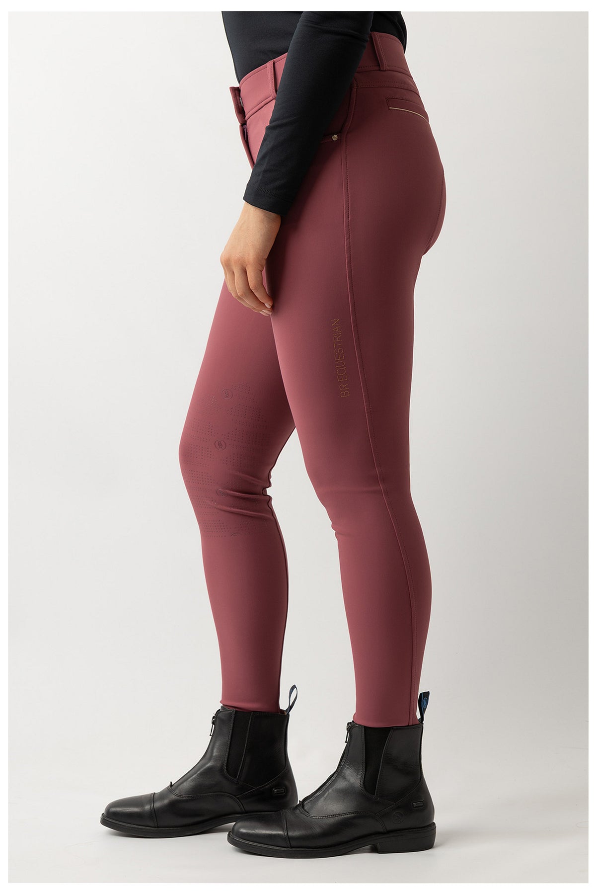 BR Reithose Lendsey Damen Silikon Kniebesatz