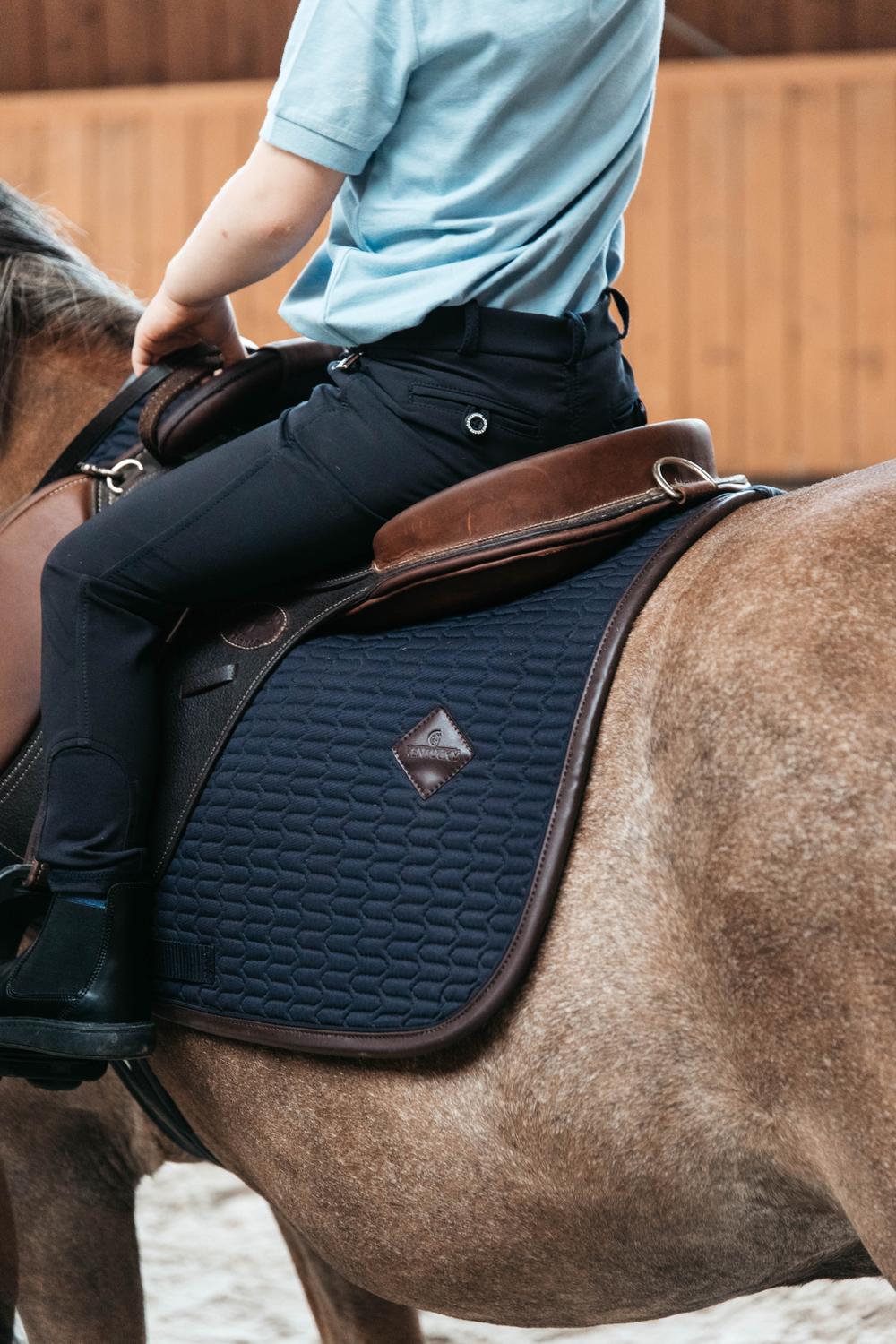 Schabracke Leder Color Edition Springen - Kentucky Horsewear