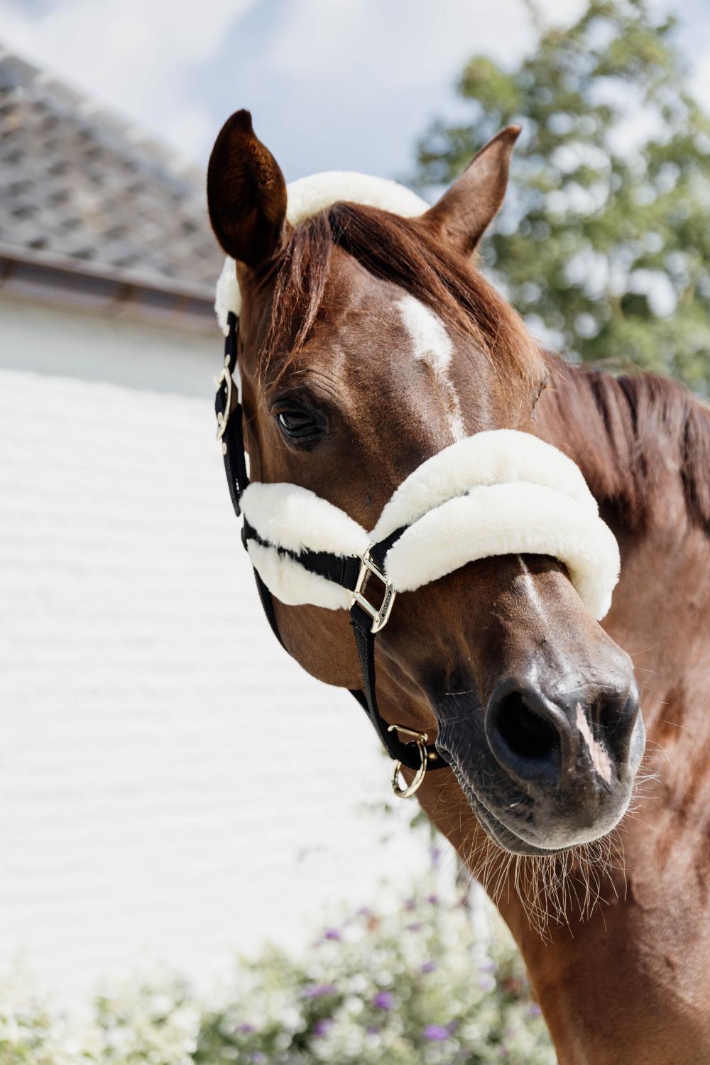 Nylon Lamfell Halfter Soft - Kentucky Horsewear