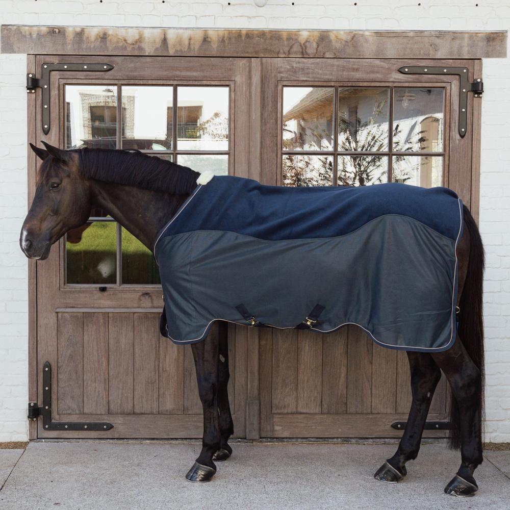 Fleece Decke mit Mesh