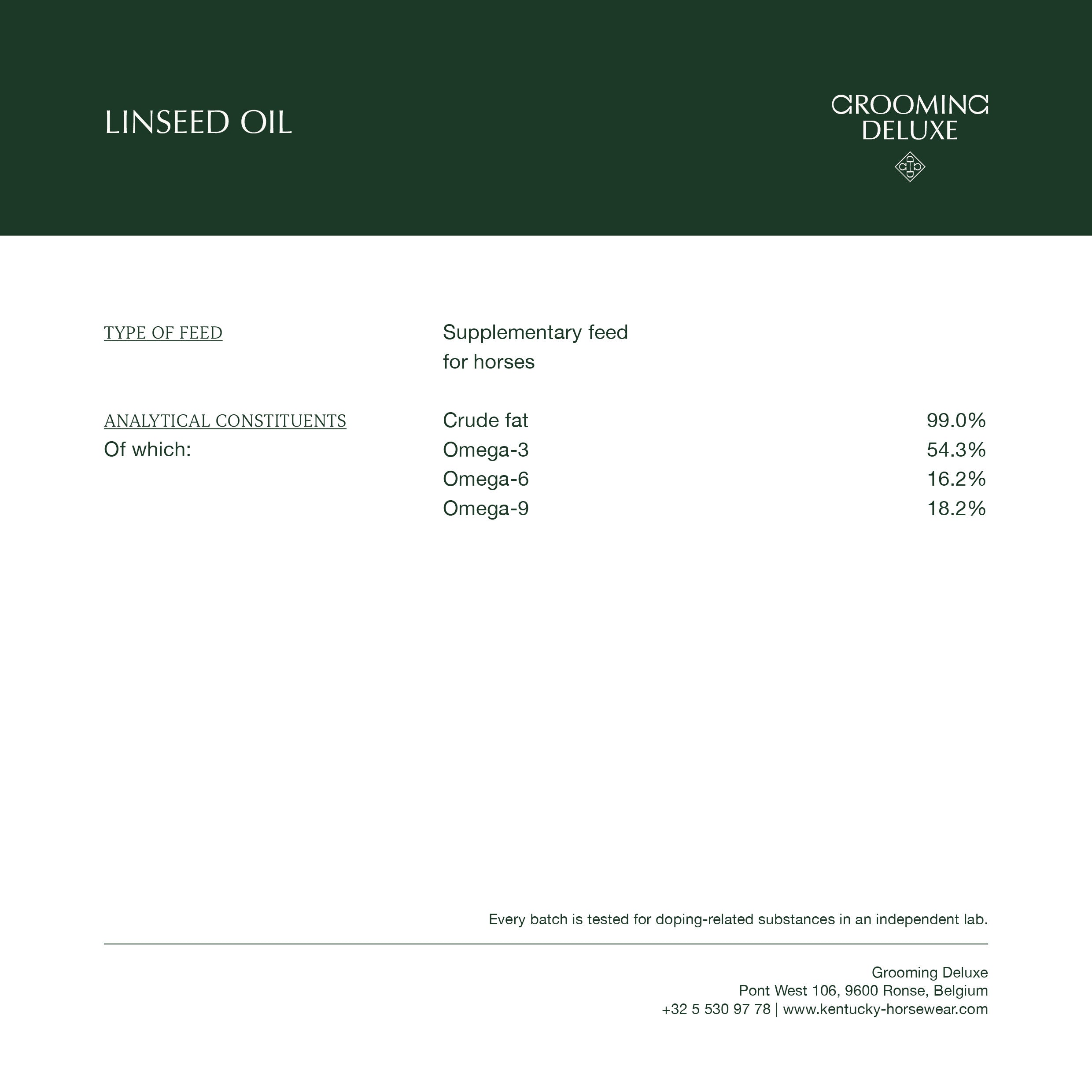 GD Linseed Oil