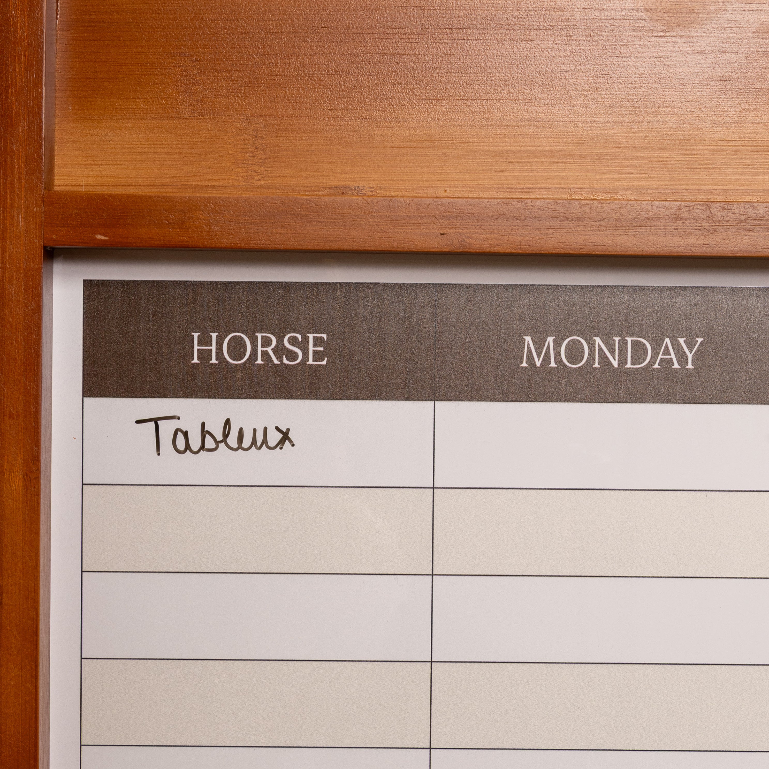 Stall Planner Magnetic Frame 100x84cm