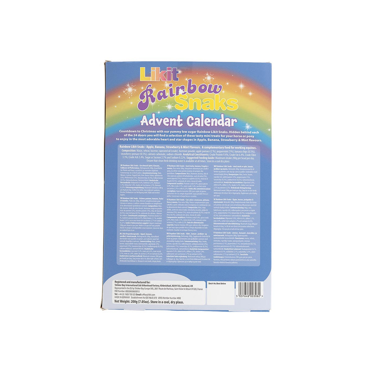 Likit Rainbow Adventskalender Weihnachten