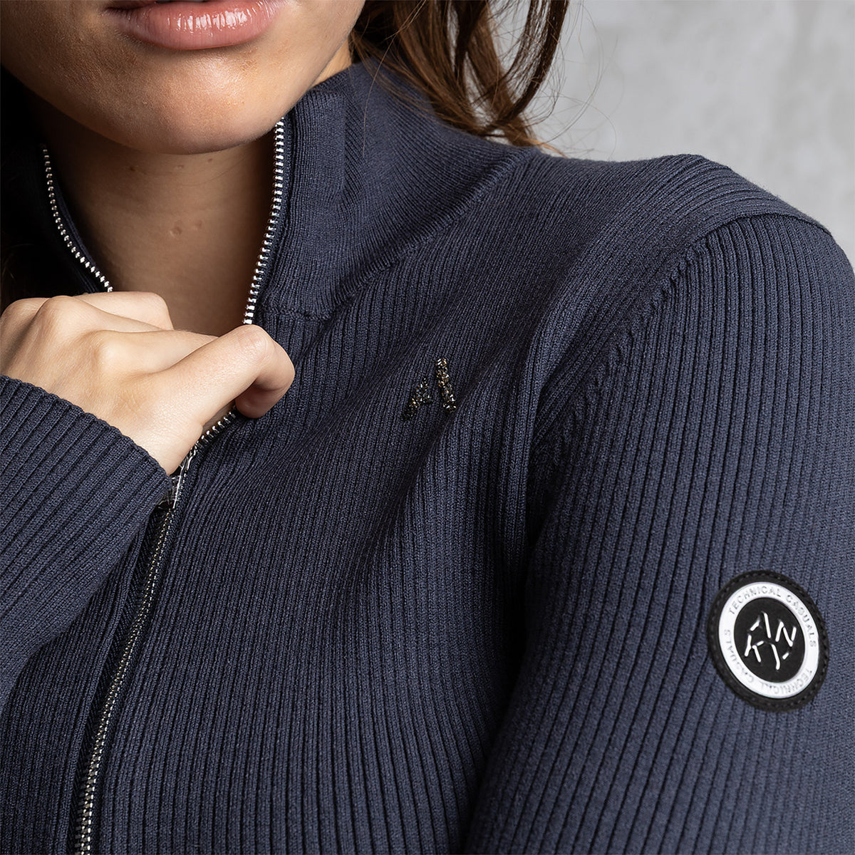 ANKY® Slim Fit Zip Cardigan ATC262304