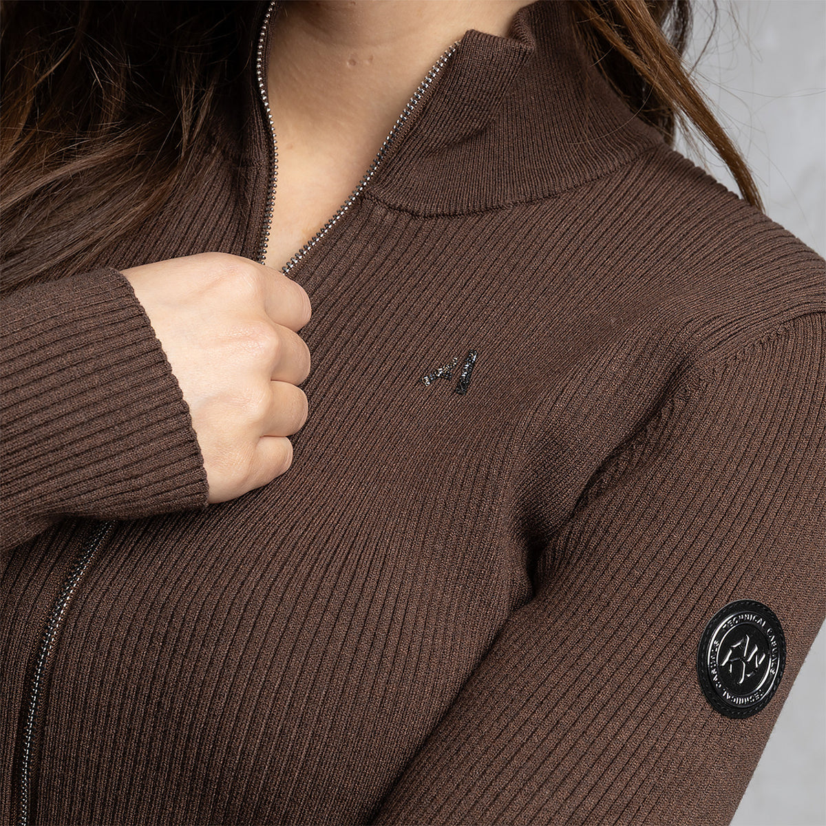 ANKY® Slim Fit Zip Cardigan ATC262304