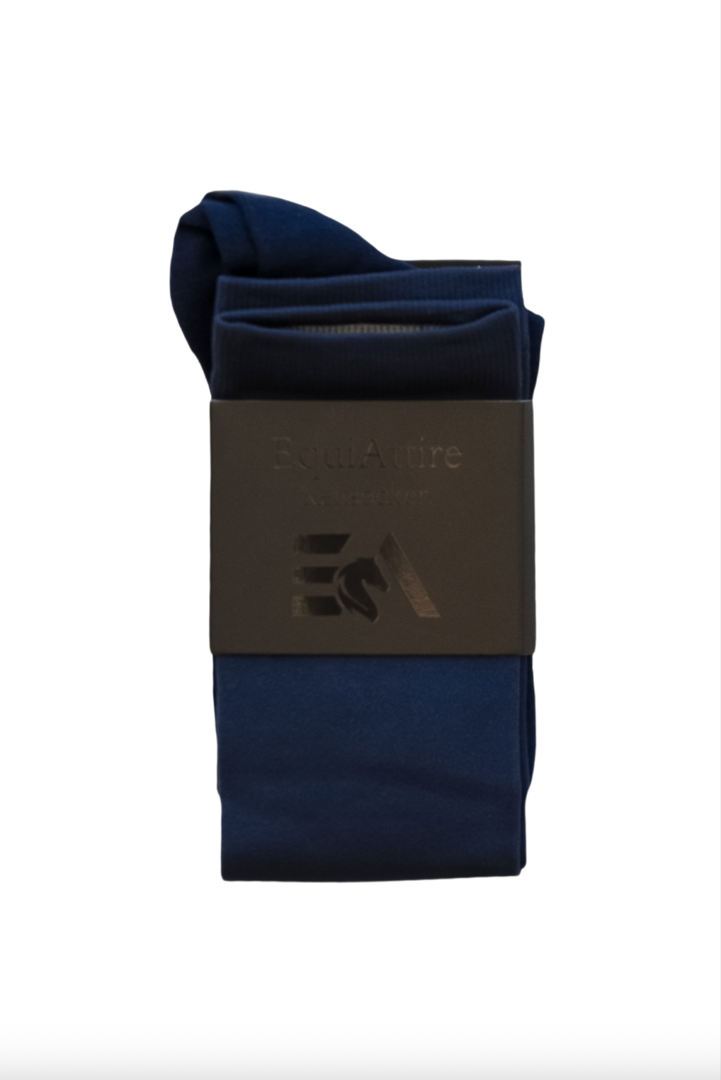 EquiAttire Reitsocken - navy black edition