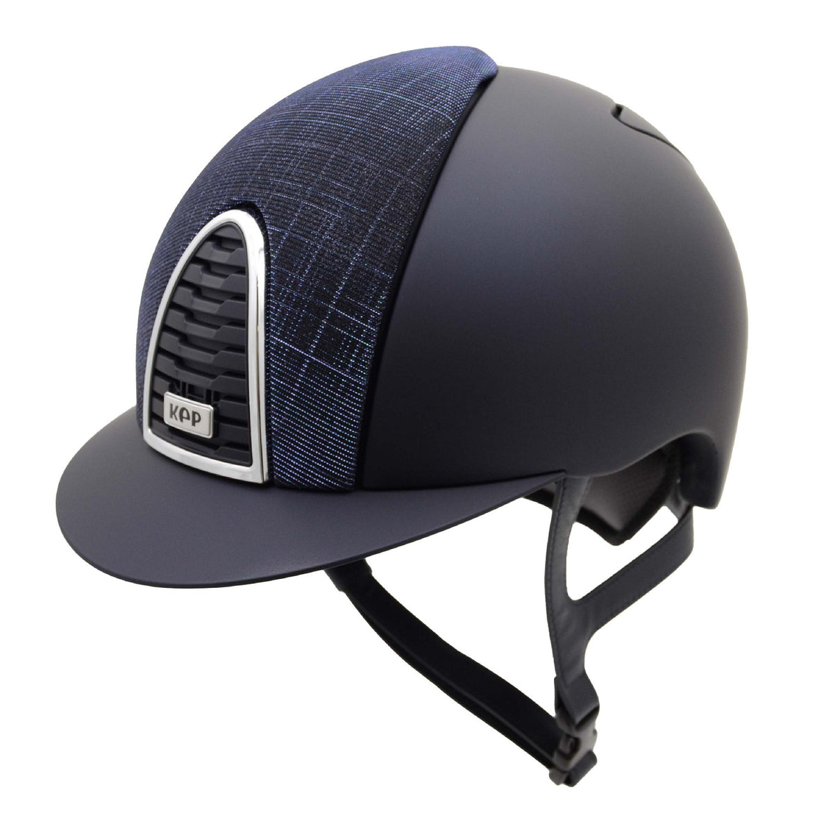 Cromo 2.0 Textile blue: frame&grid blue,front Galassia darkblue