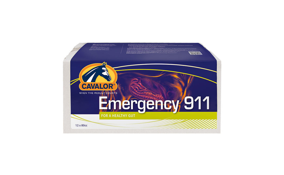 Cavalor Emergency 911 box (6 t ubes x 60g)