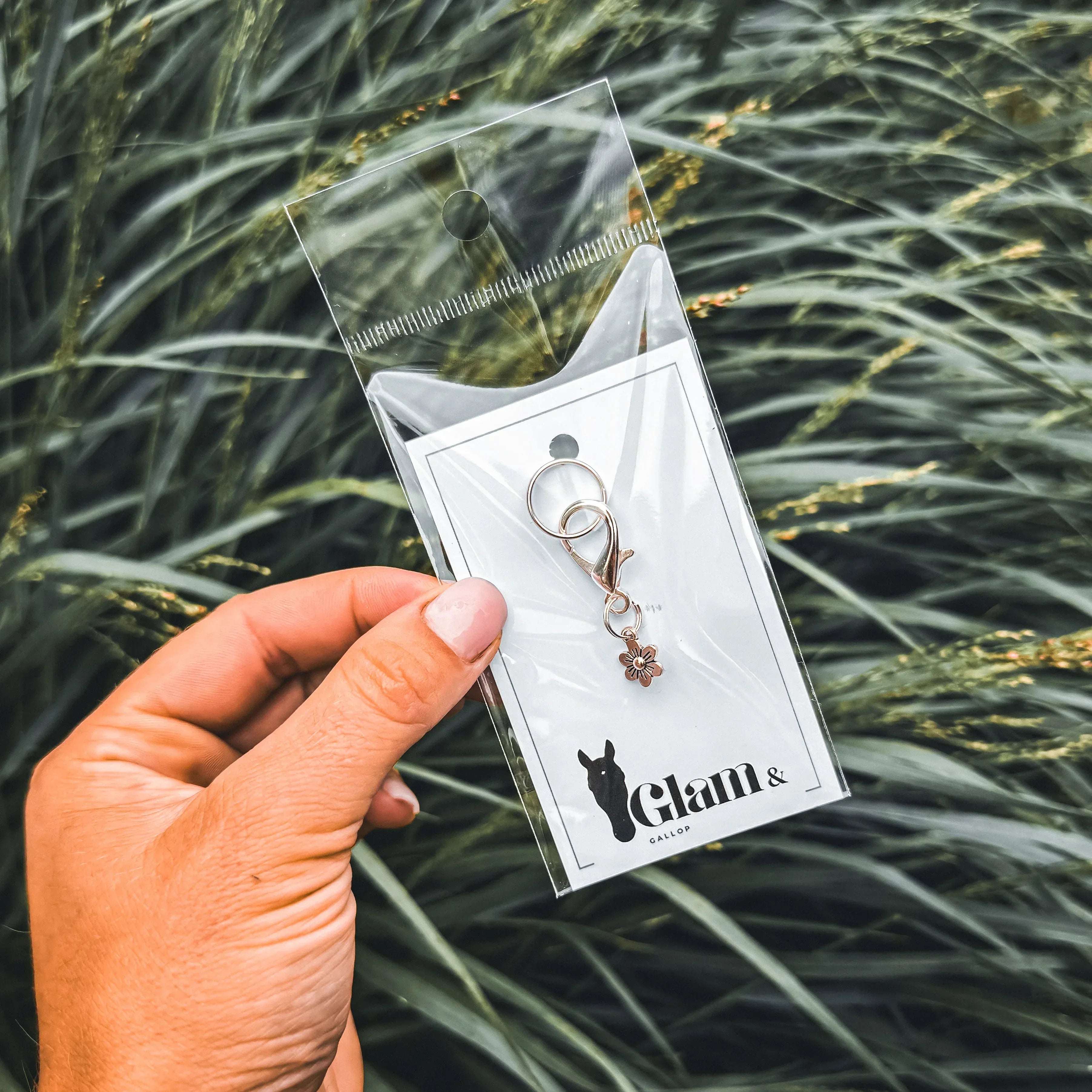 SILVER BLOOM Charm