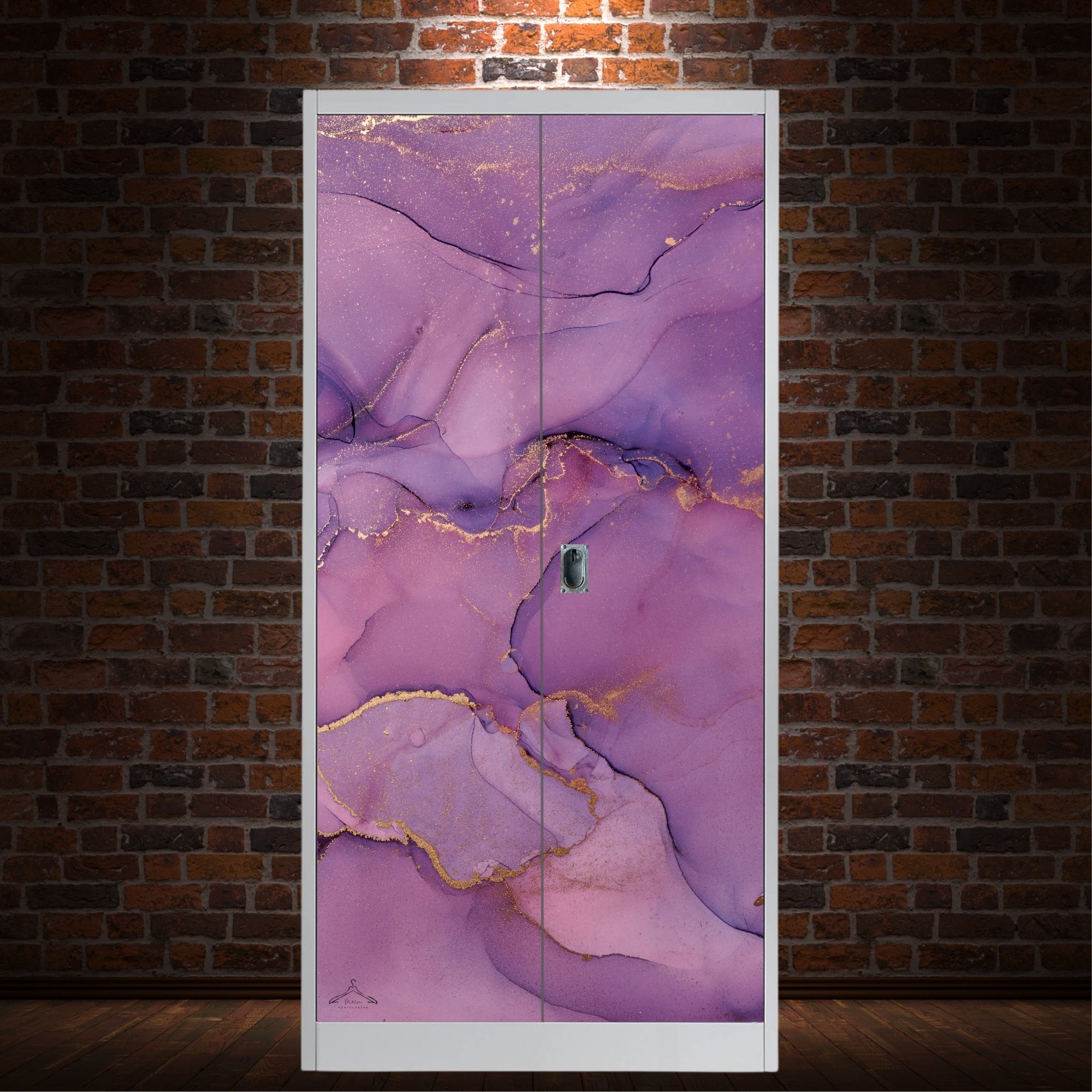 Sattelschrank Folie "Amethyst"