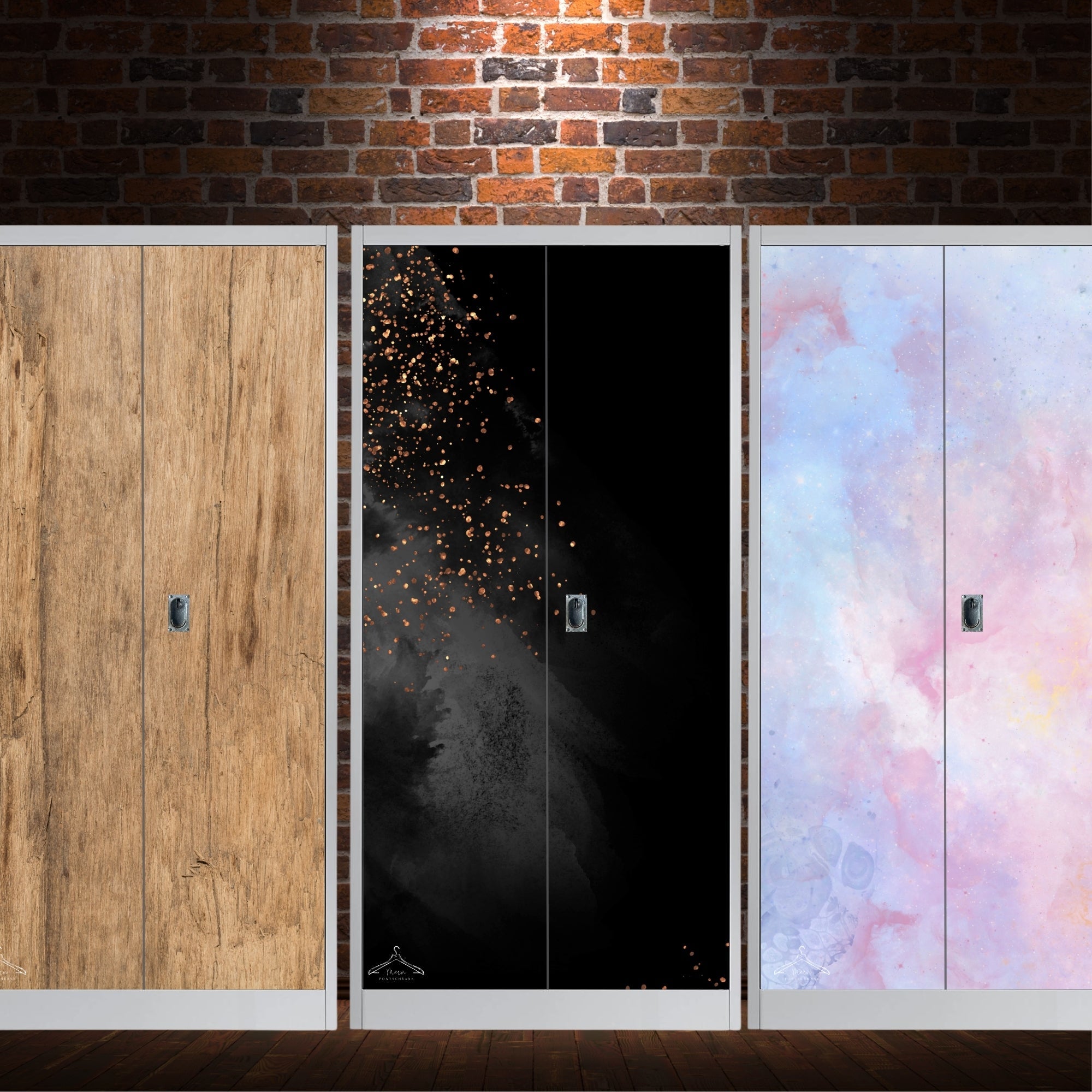 Sattelschrank Folie "Clouds"