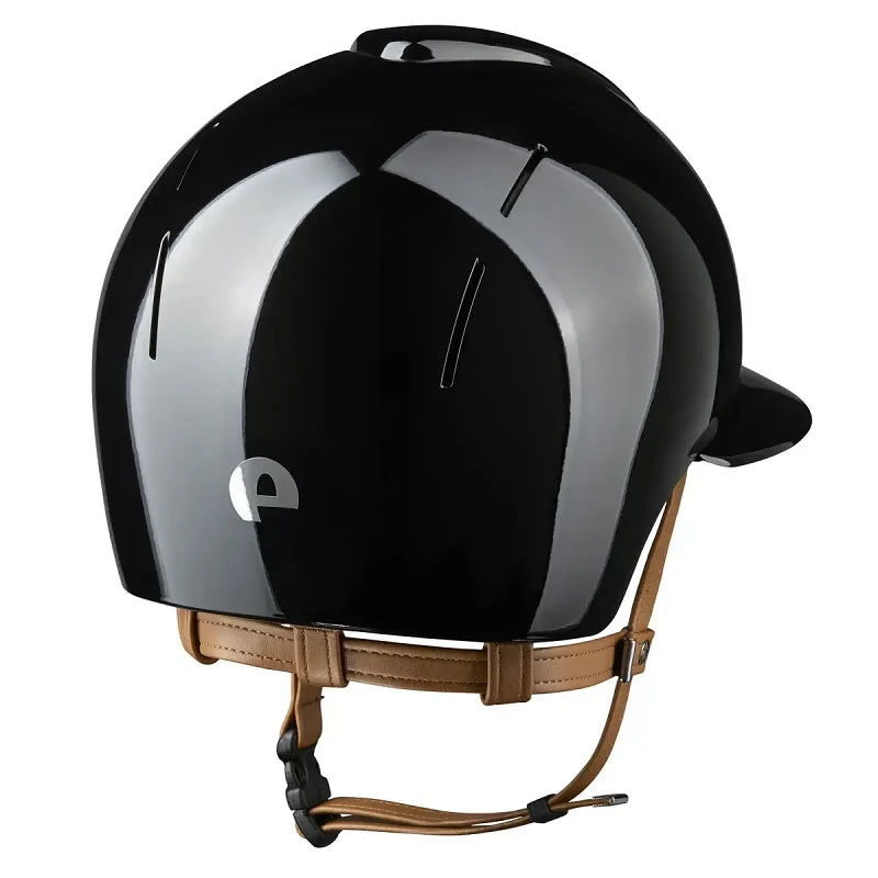 KEP Nova Reithelm Metal polish Riemen Beige Polovisier