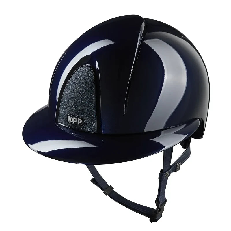 KEP Nova Reithelm Metal polish Glitzer Riemen Polovisier