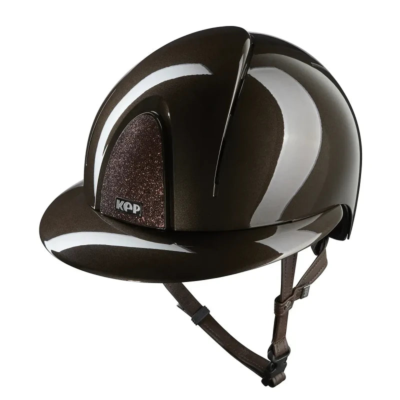 KEP Nova Reithelm Metal polish Glitzer Riemen Polovisier