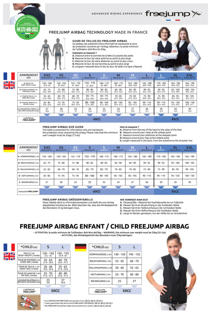 Kinder Airbag Weste Child